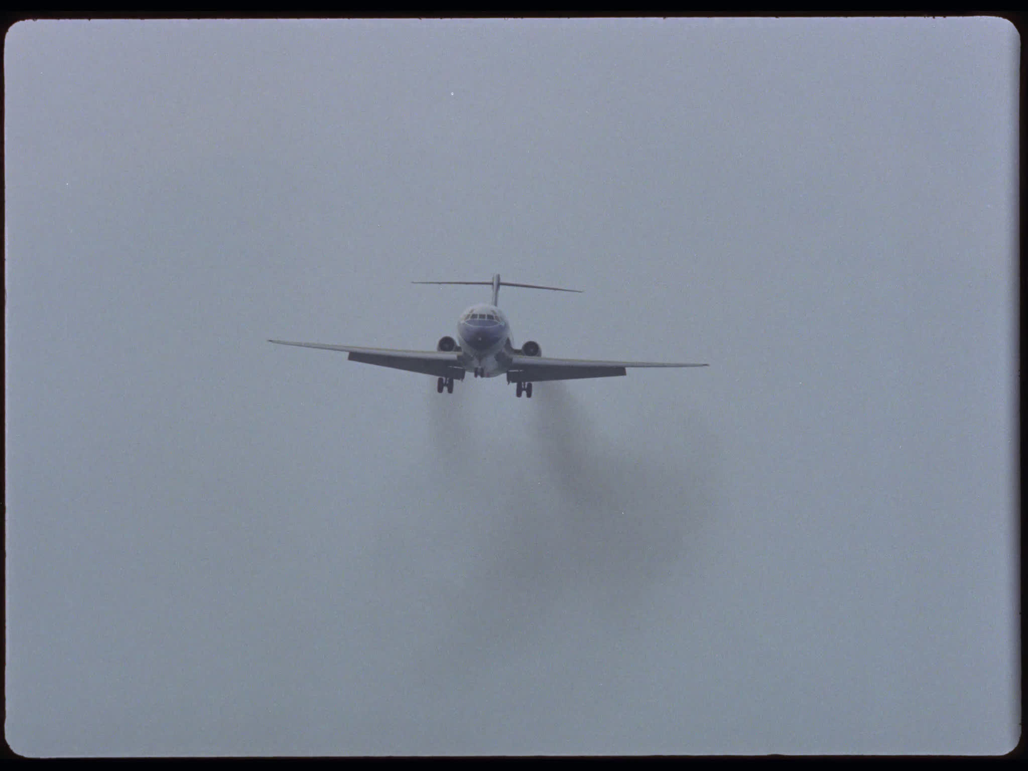 Plane landing