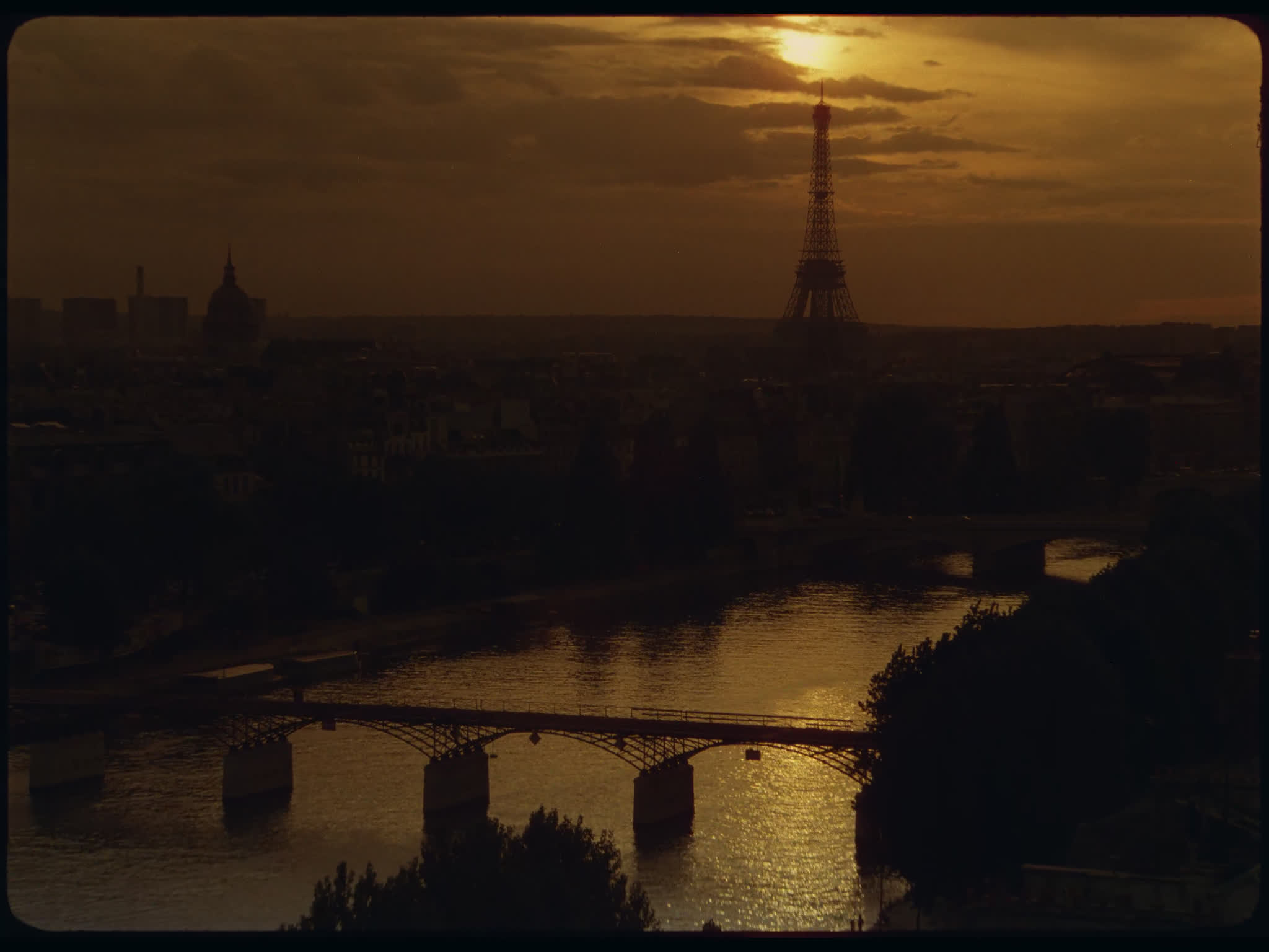 Paris Cityscape Sunrise