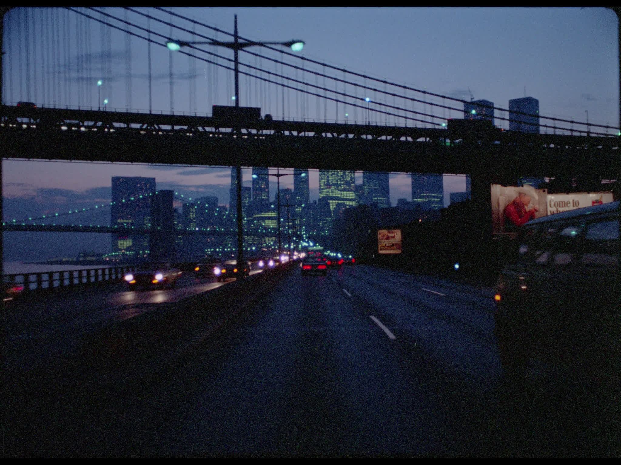 POV Driving down FDR Drive
