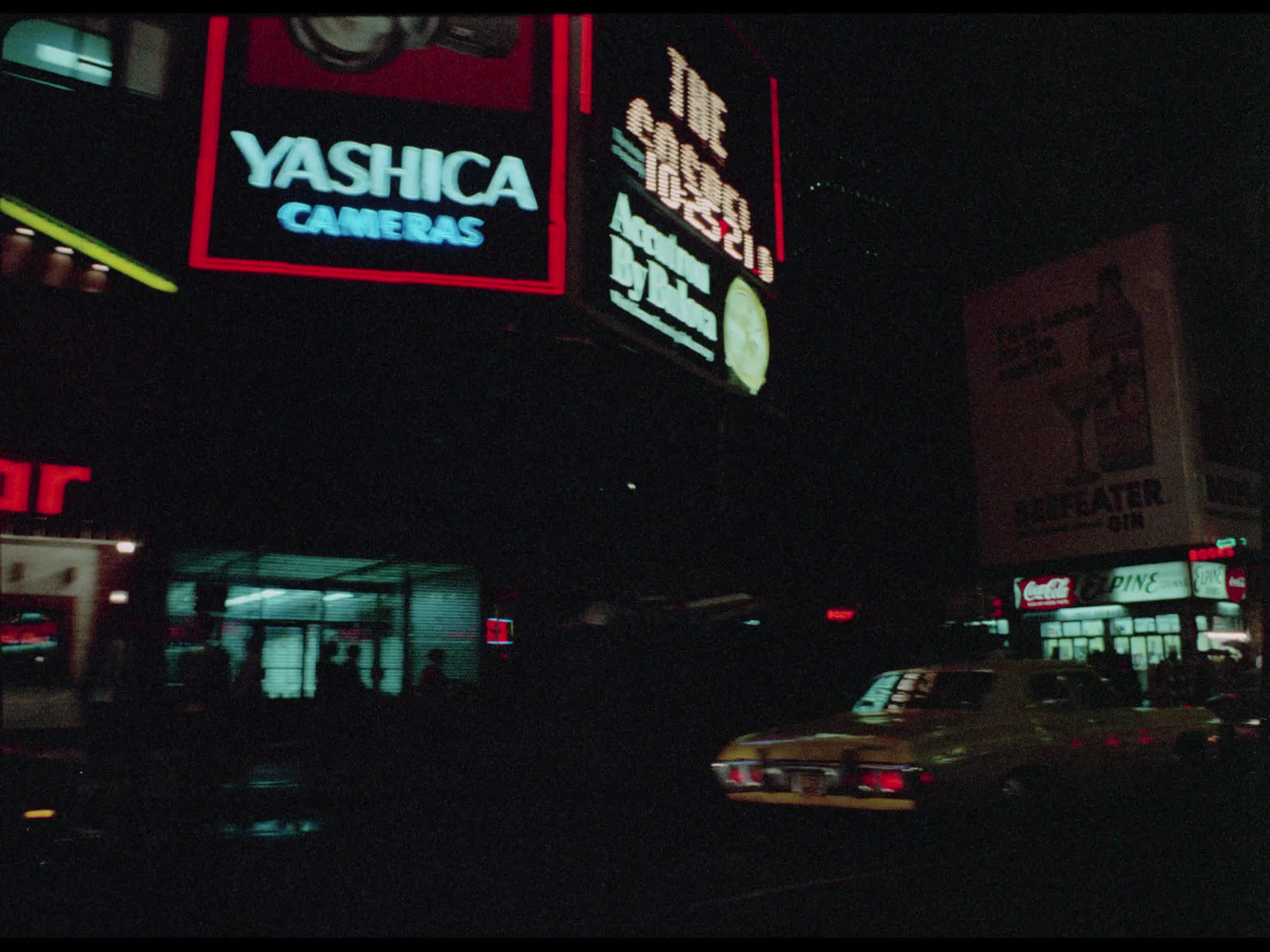 Driving Through Times Square