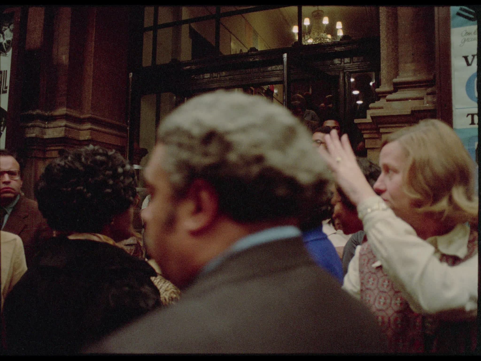 Crowds Exiting Carnegie Hall