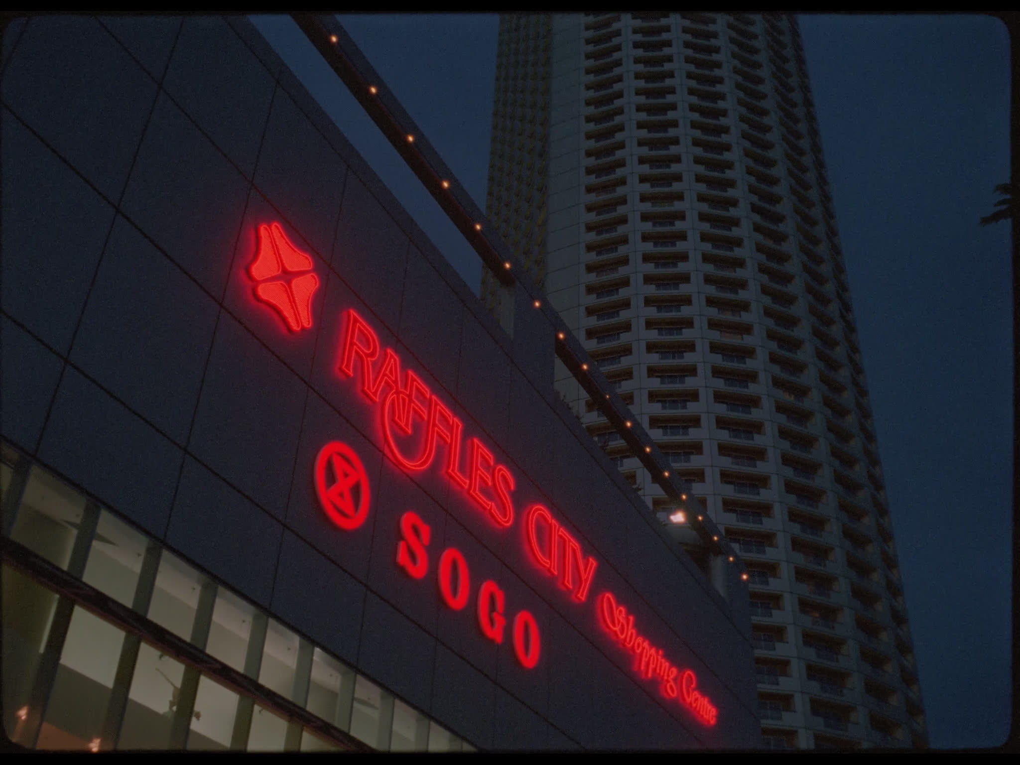 Raffles City Sign