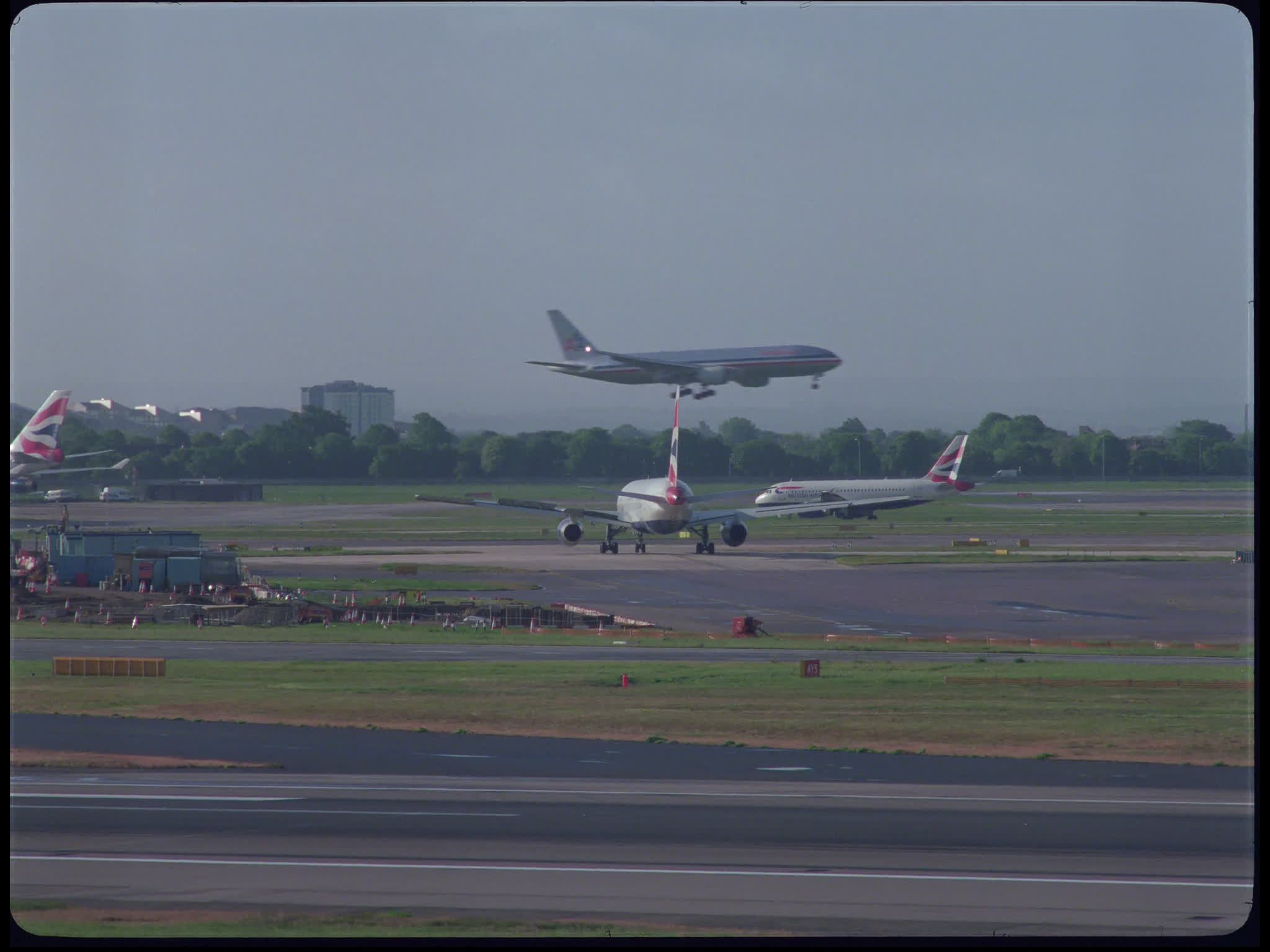 American Airlines Boeing 777 Landing