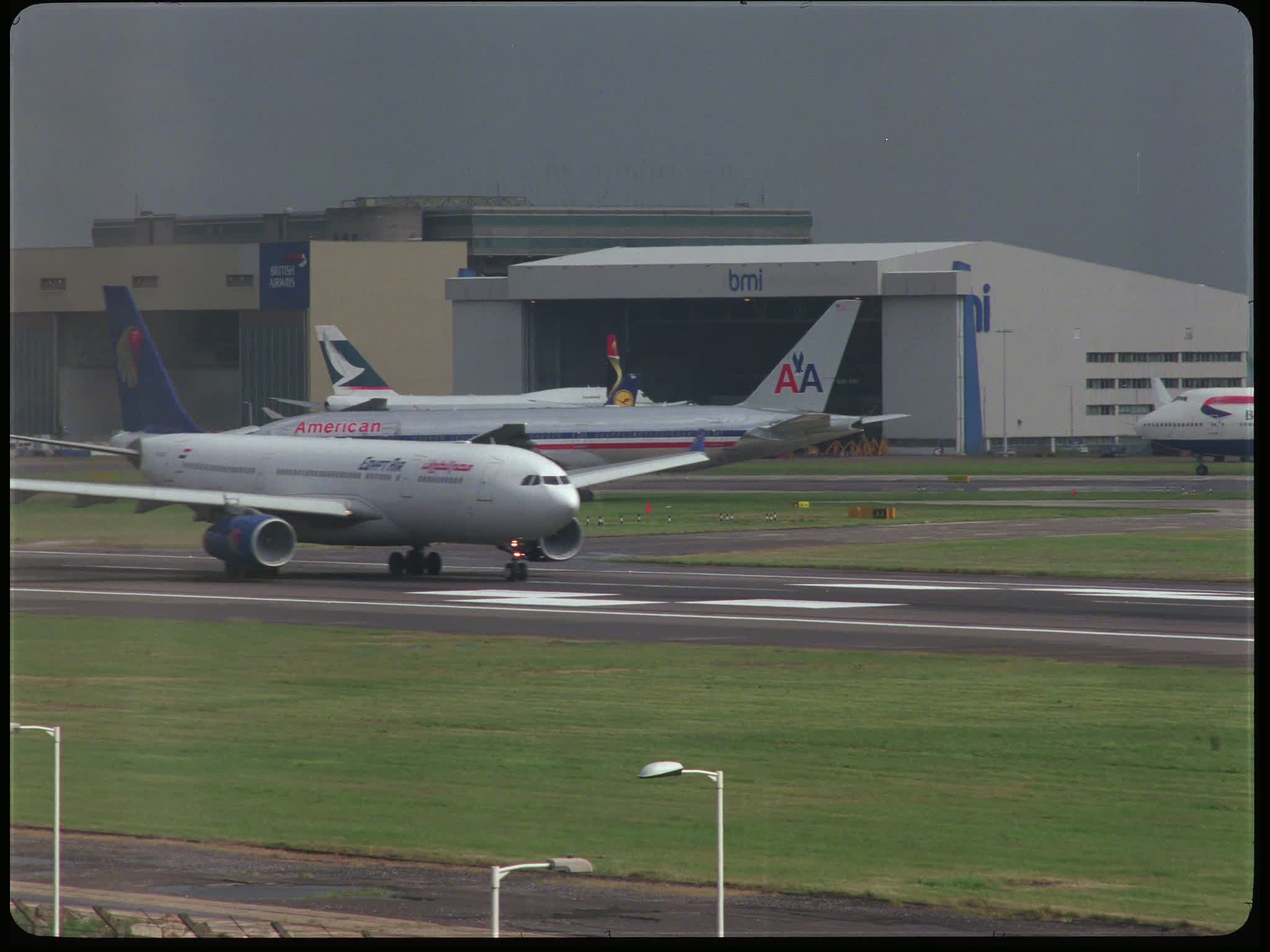 Various Planes at Heathrow