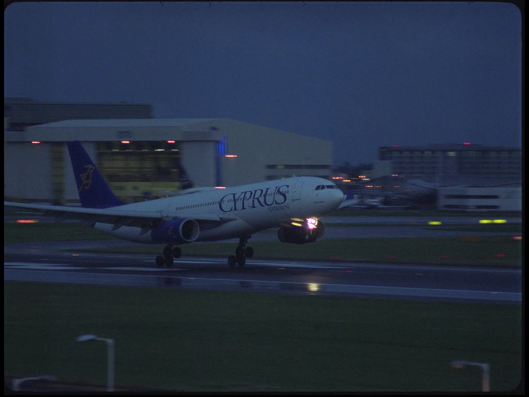 Cyprus Airbus A330 Landing
