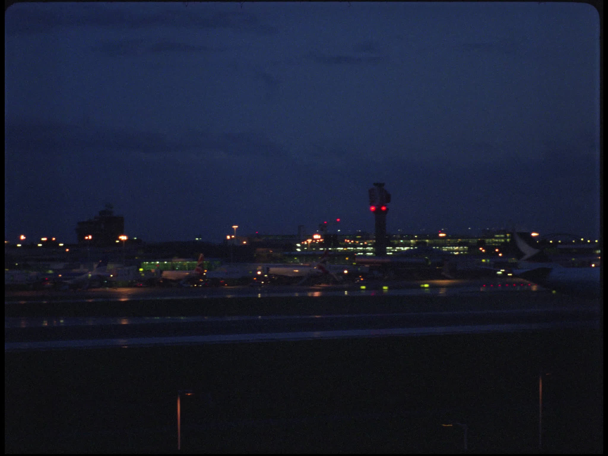 Cathay Pacific Airways Airbus A340 Landing