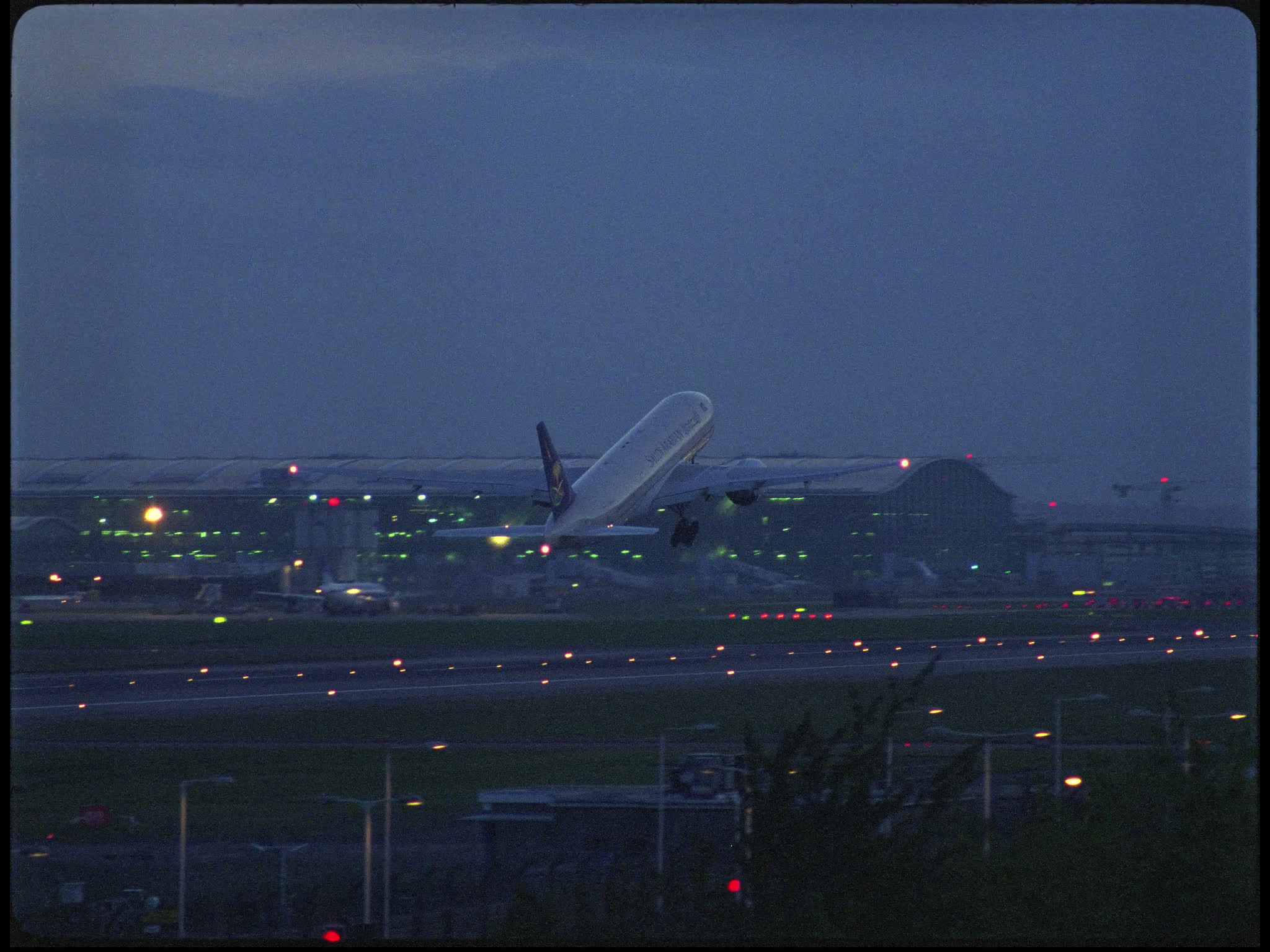 Saudi Arabian Airlines Boeing 767 Taking Off