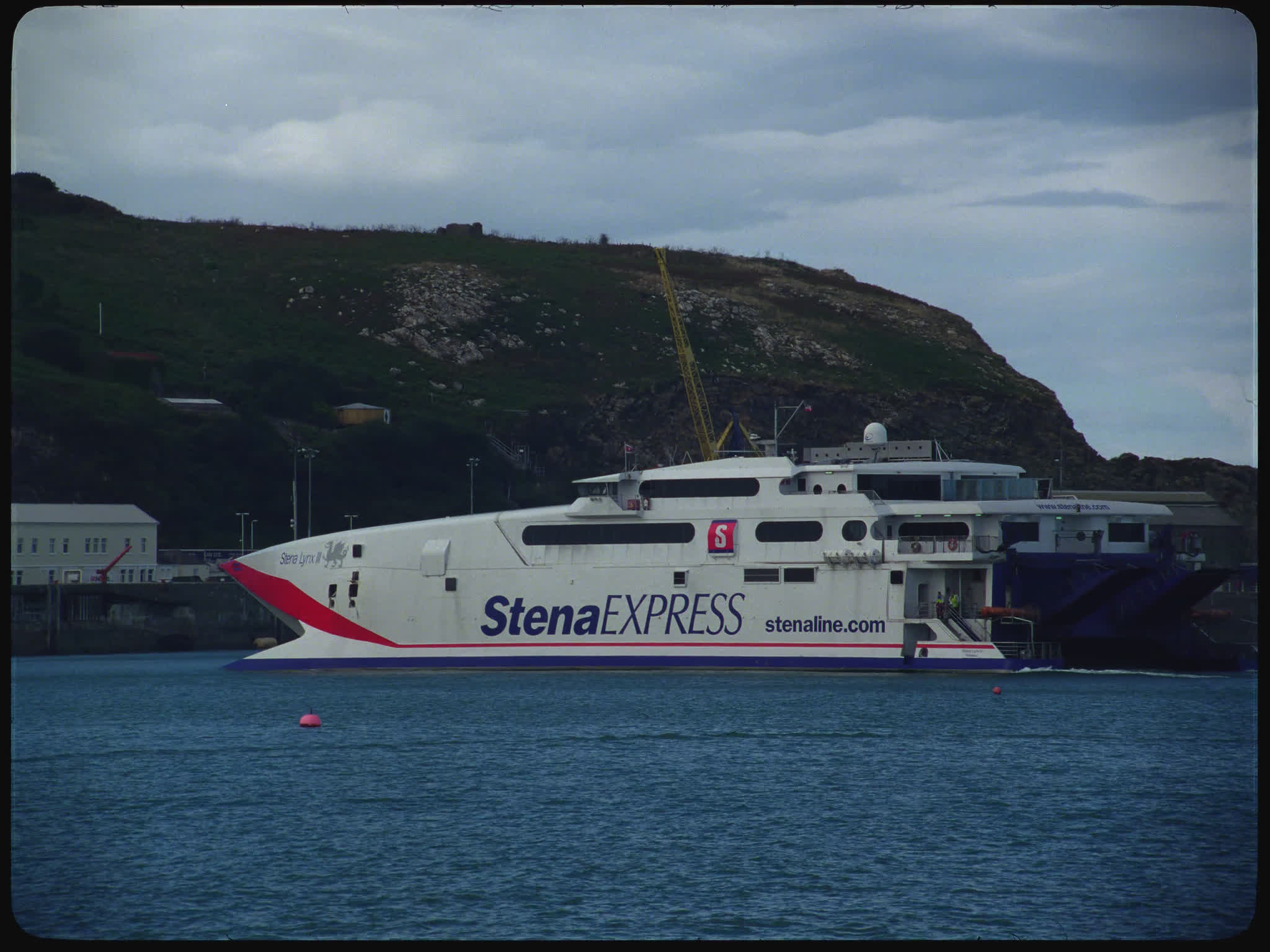 Stena Express Sails into Harbour