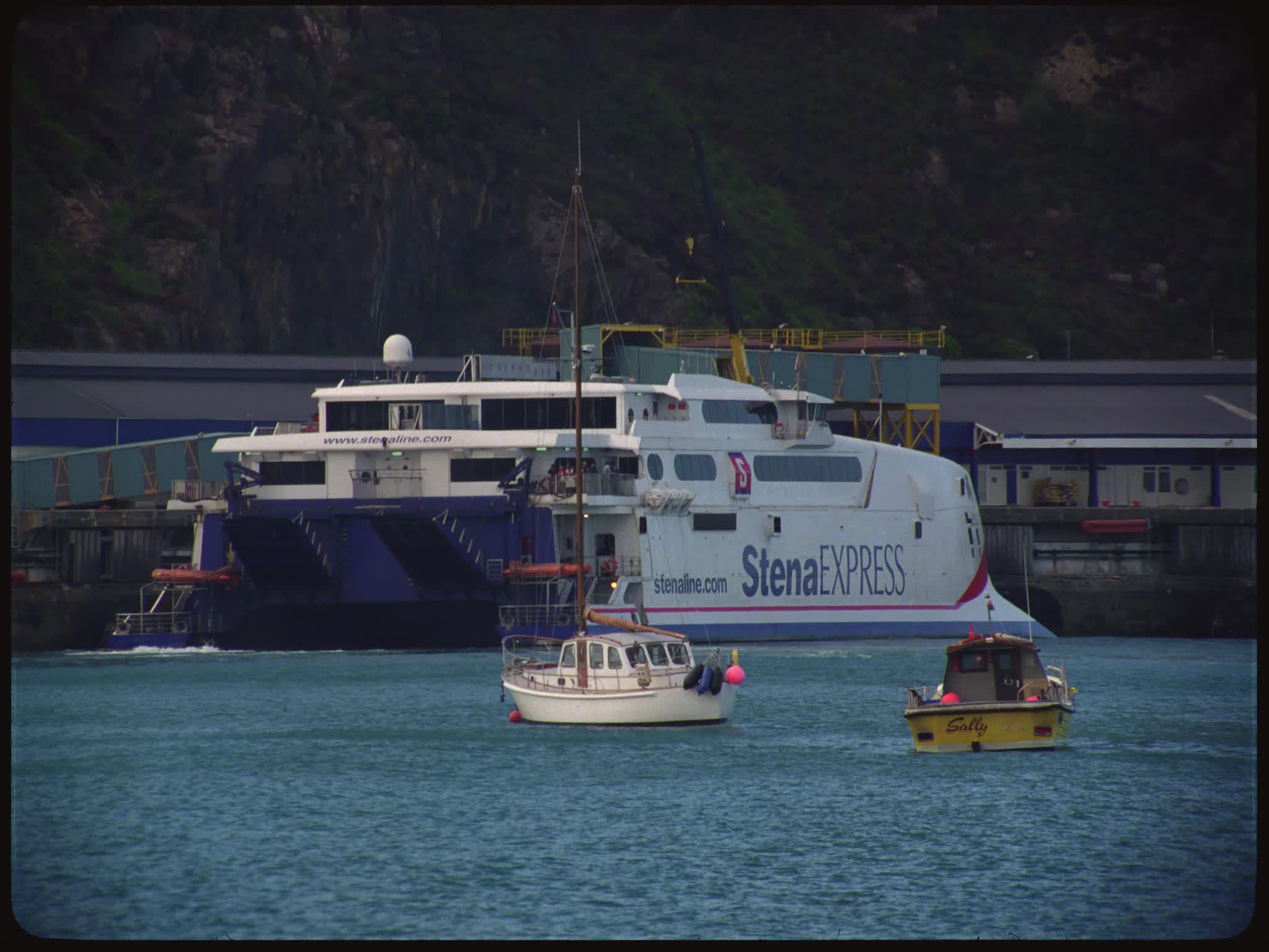 Stena Express Reversing