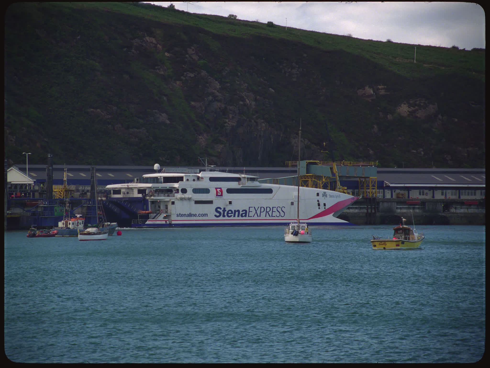 Stena Express Docked in Harbour