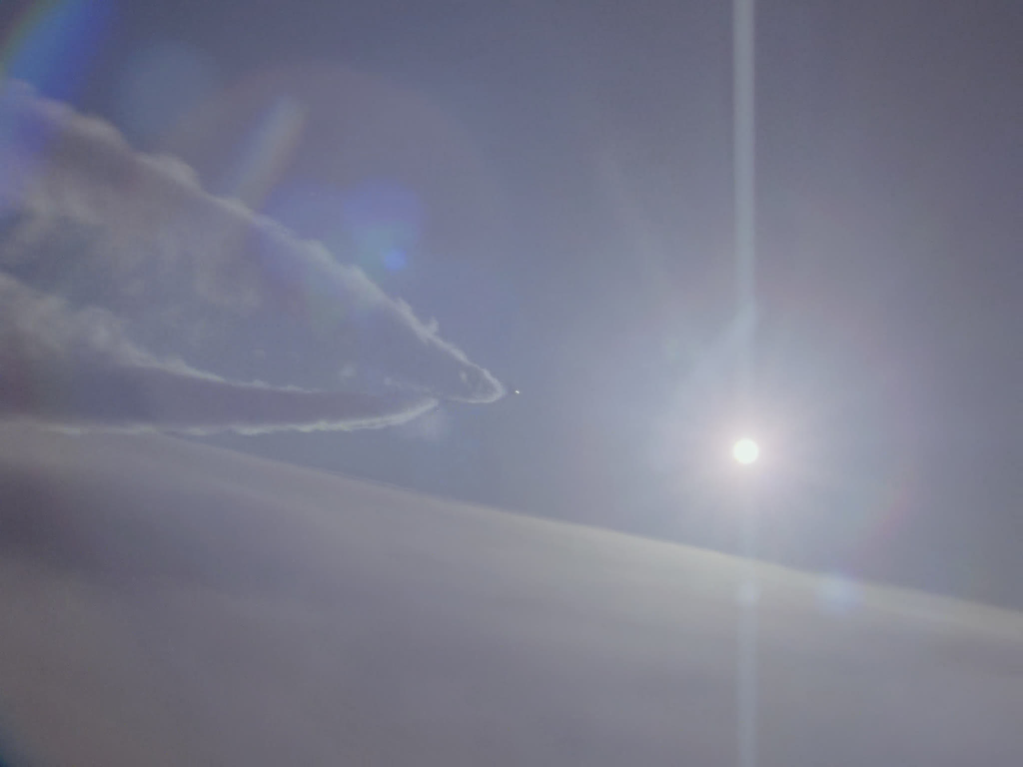 Tristar Plane in Flight