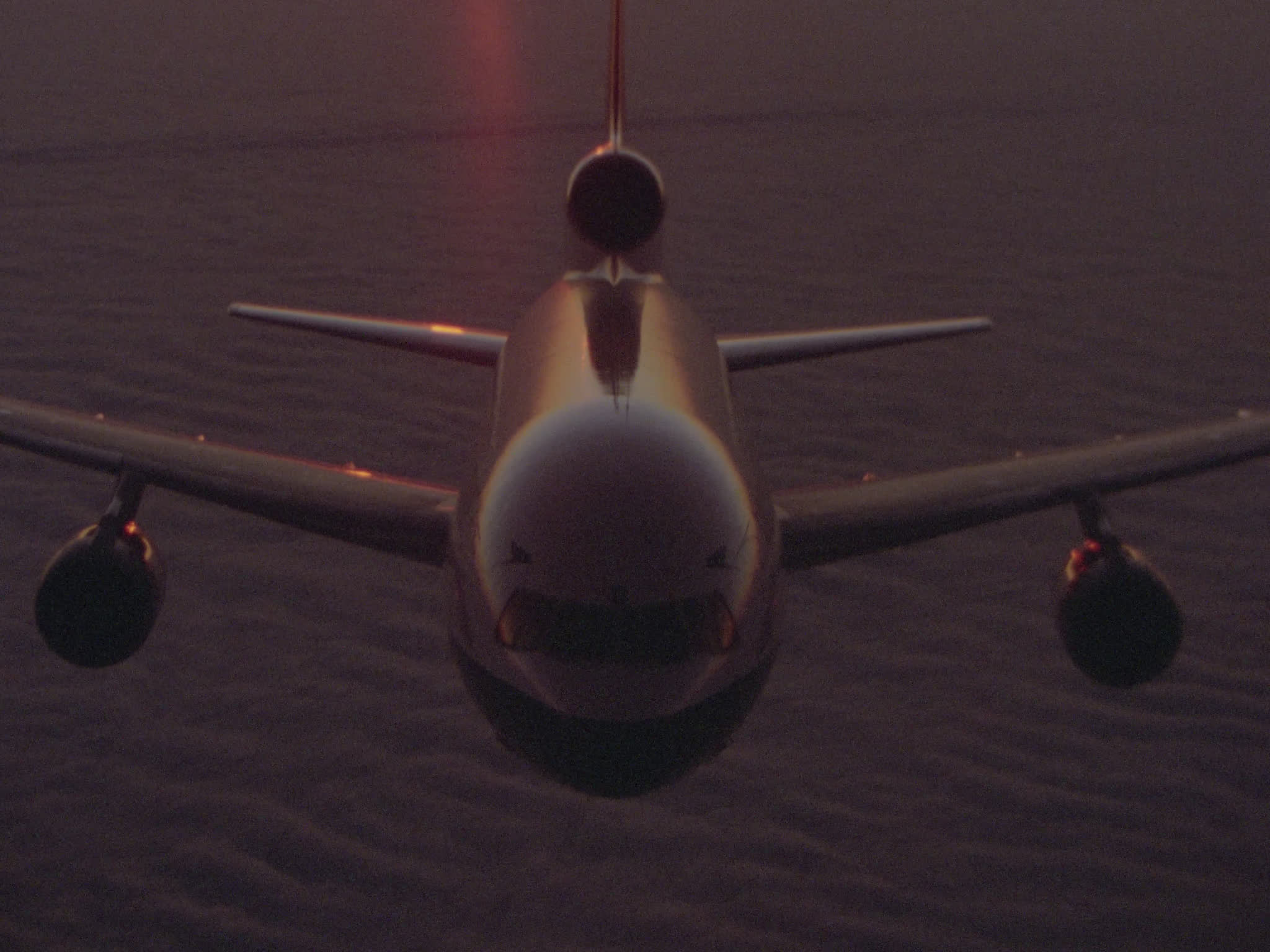 Tristar Plane in Flight