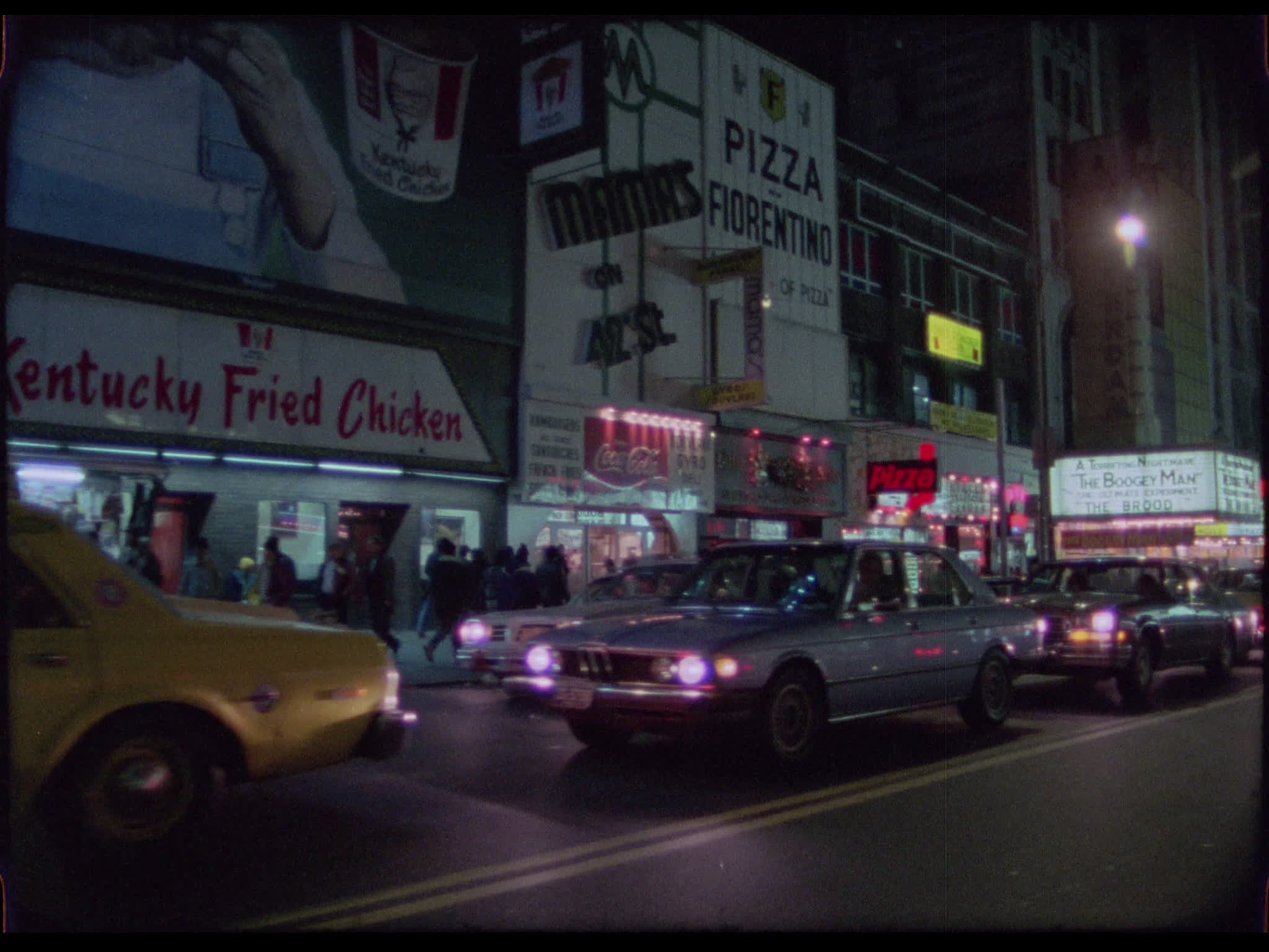 Driving Through Times Square