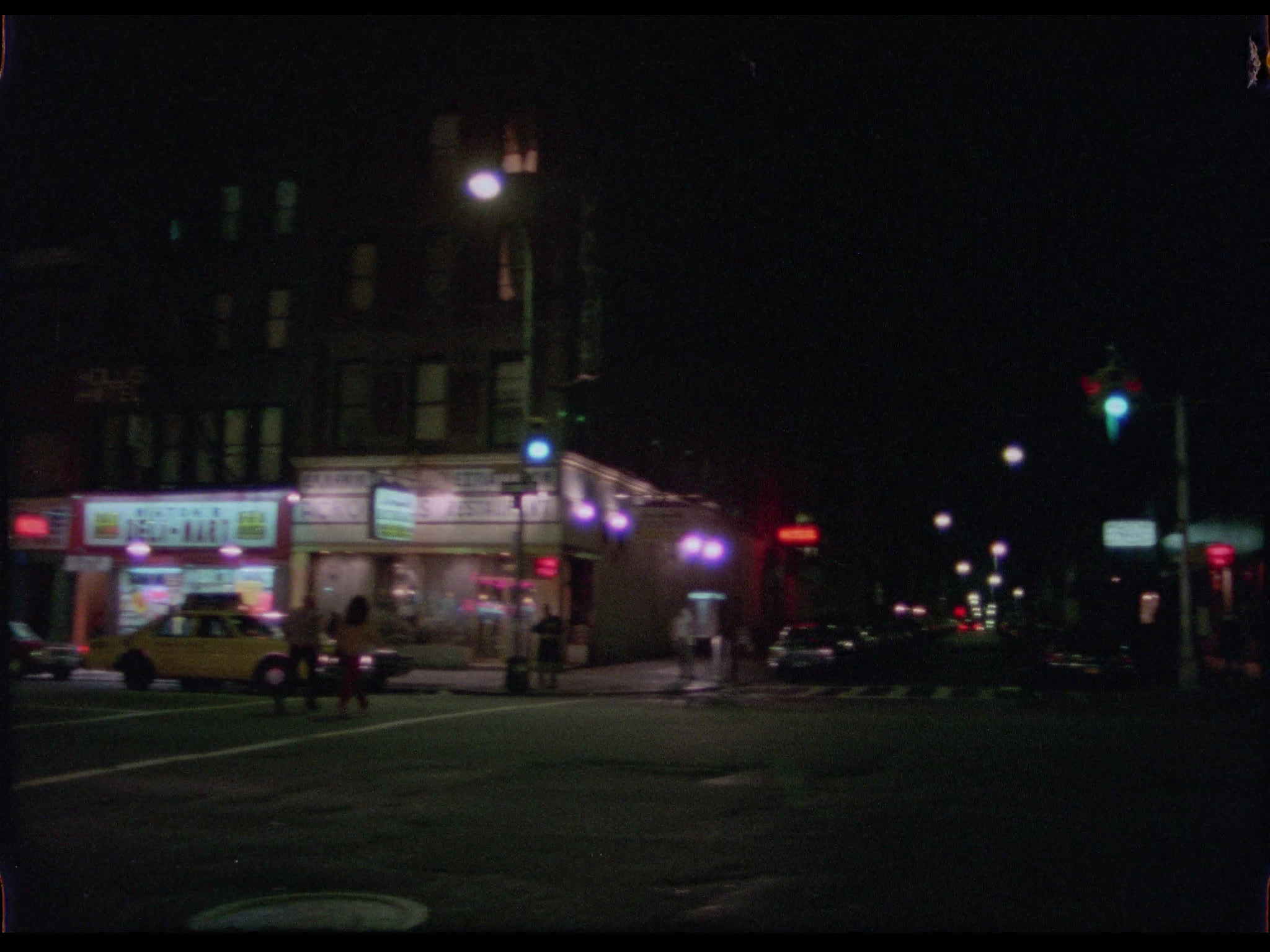 Driving Through Manhattan Streets