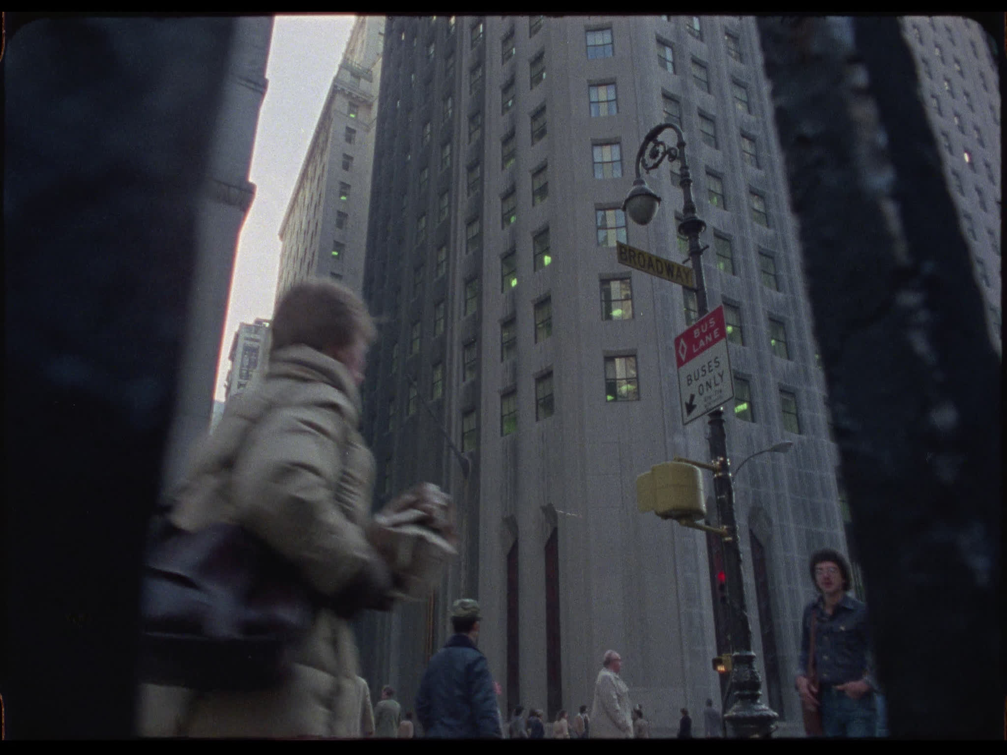 Pedestrians on Broadway