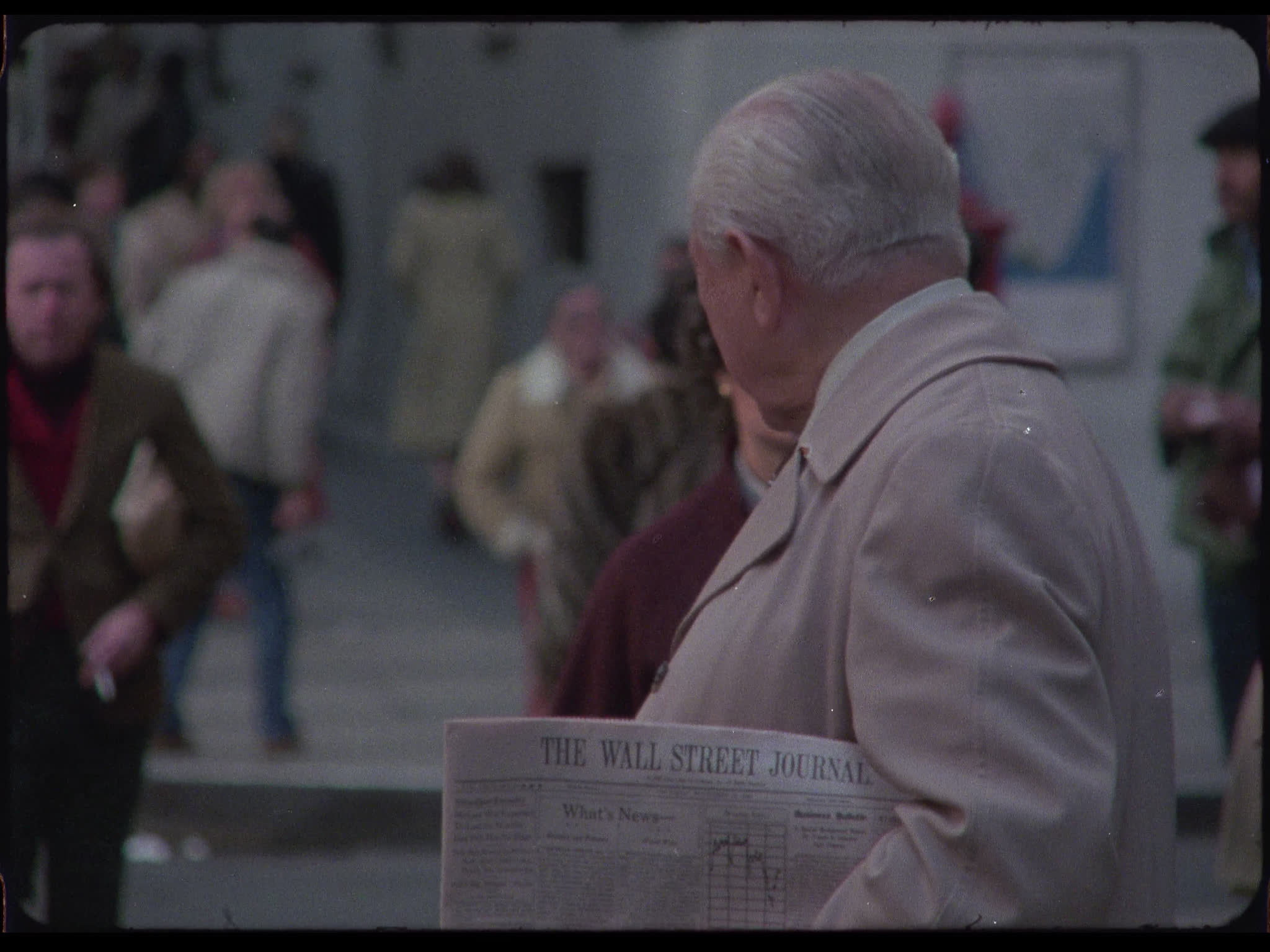 Pedestrian Outside of Federal Hall