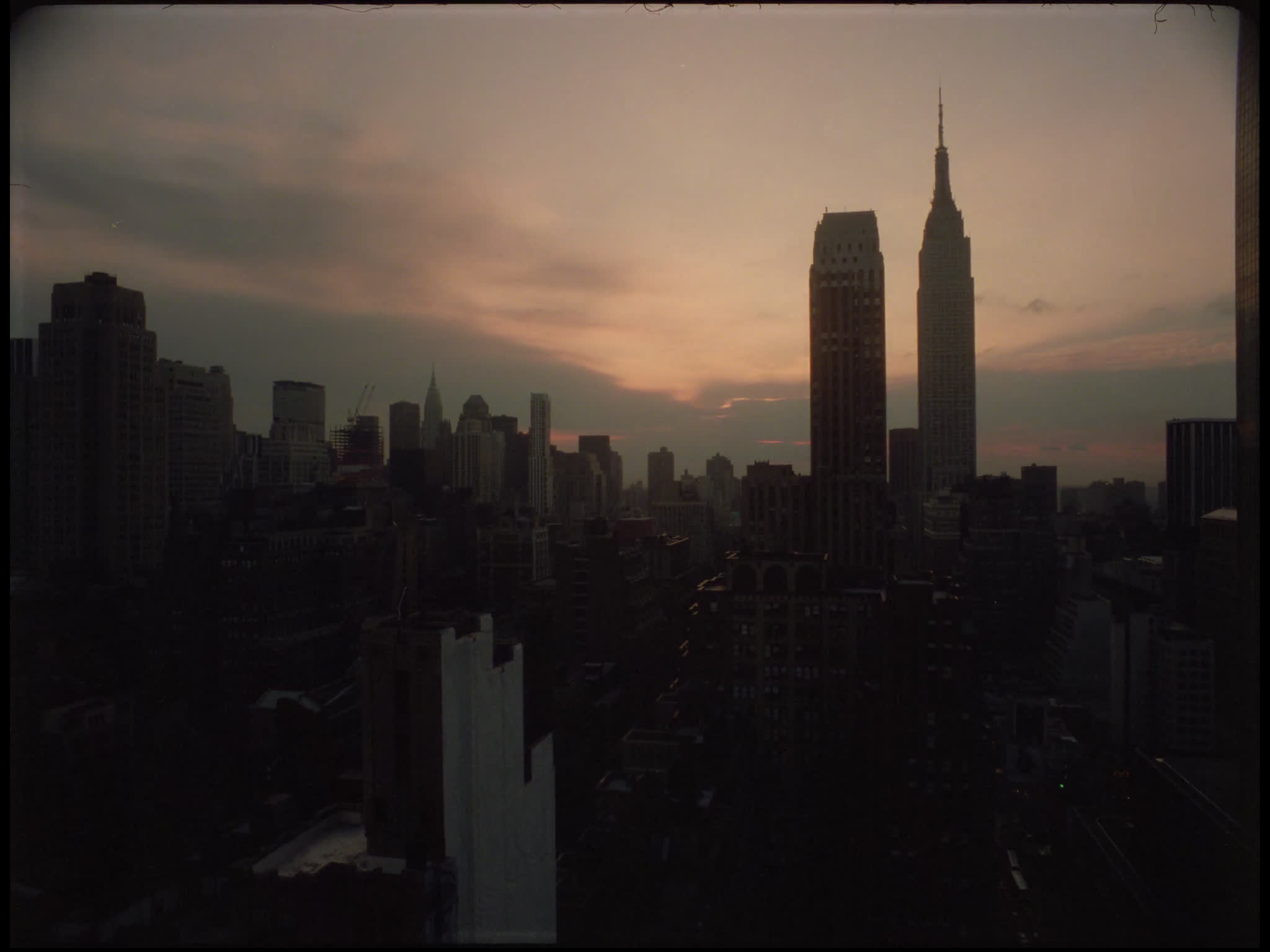 New York City Skyline Sunset