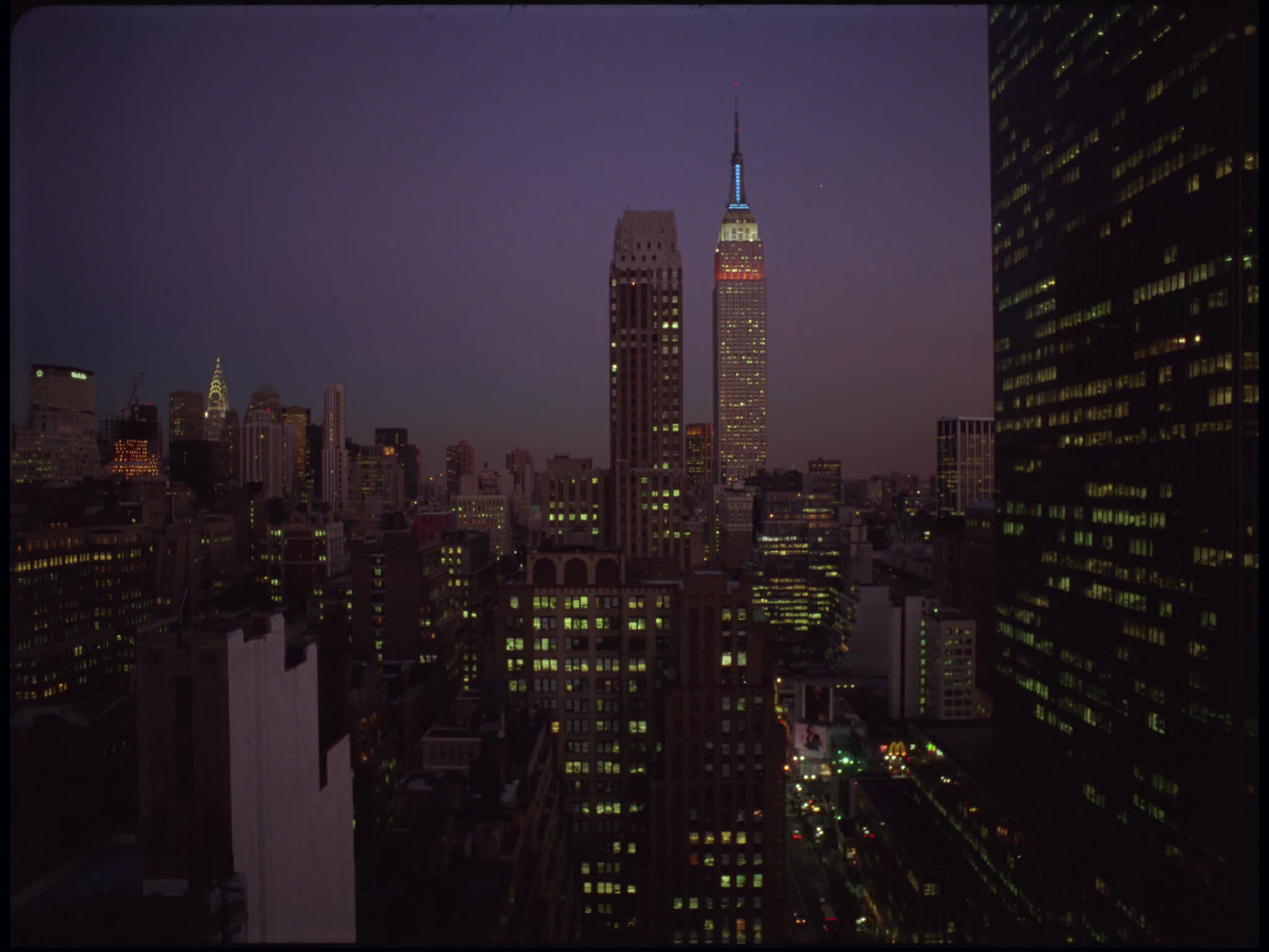 New York City Skyline at Night