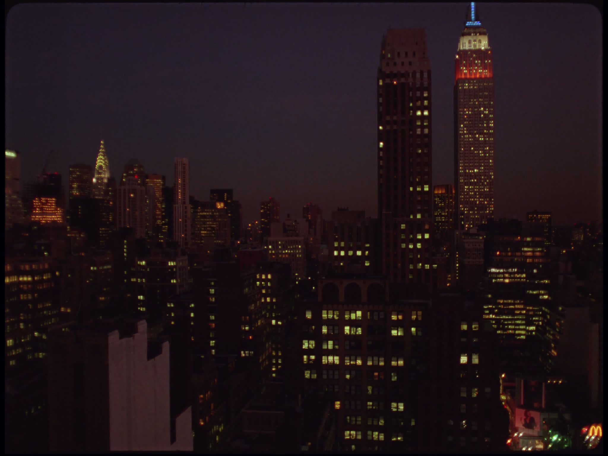 New York City Skyline at Night