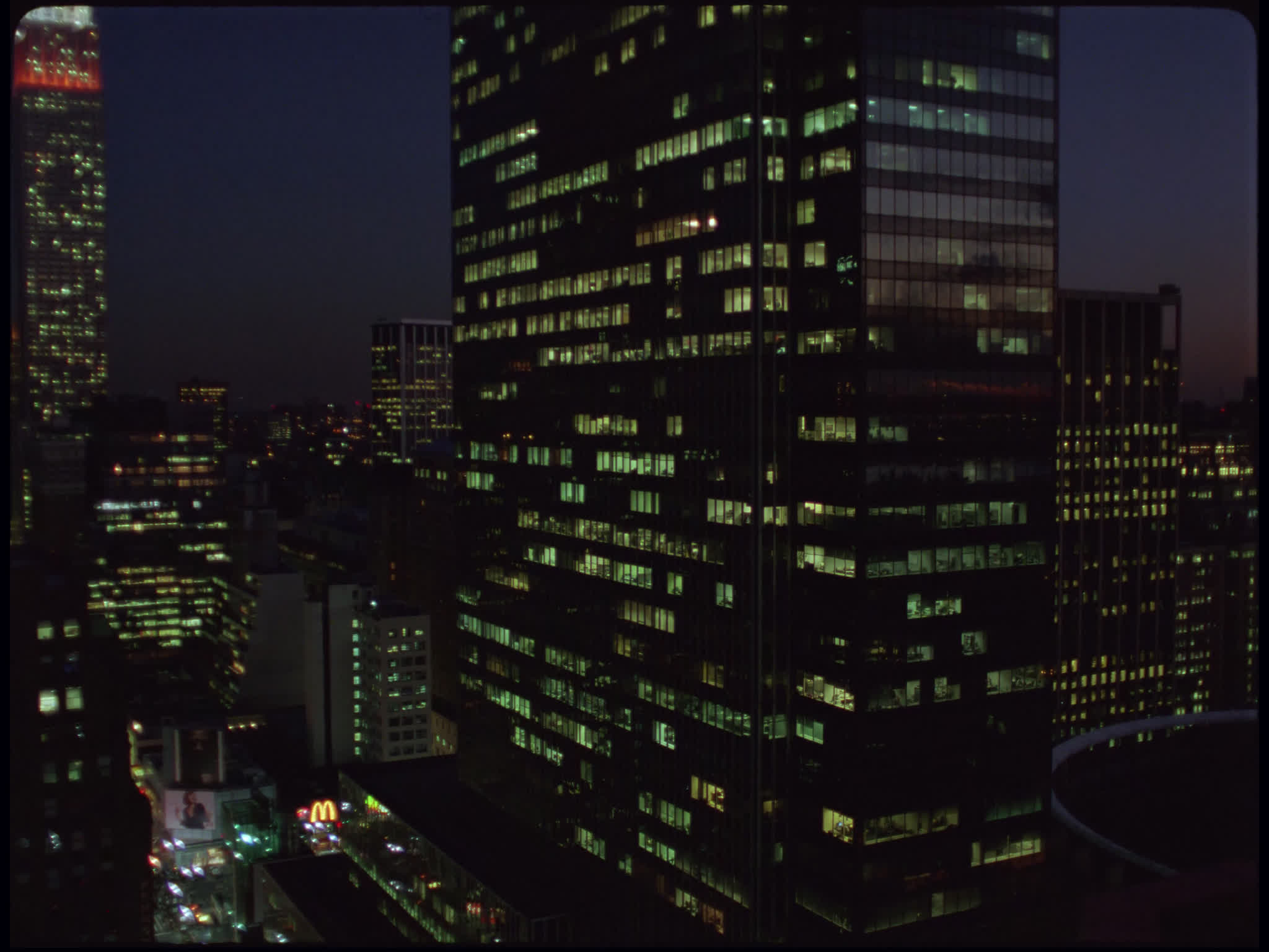New York City Skyline at Night