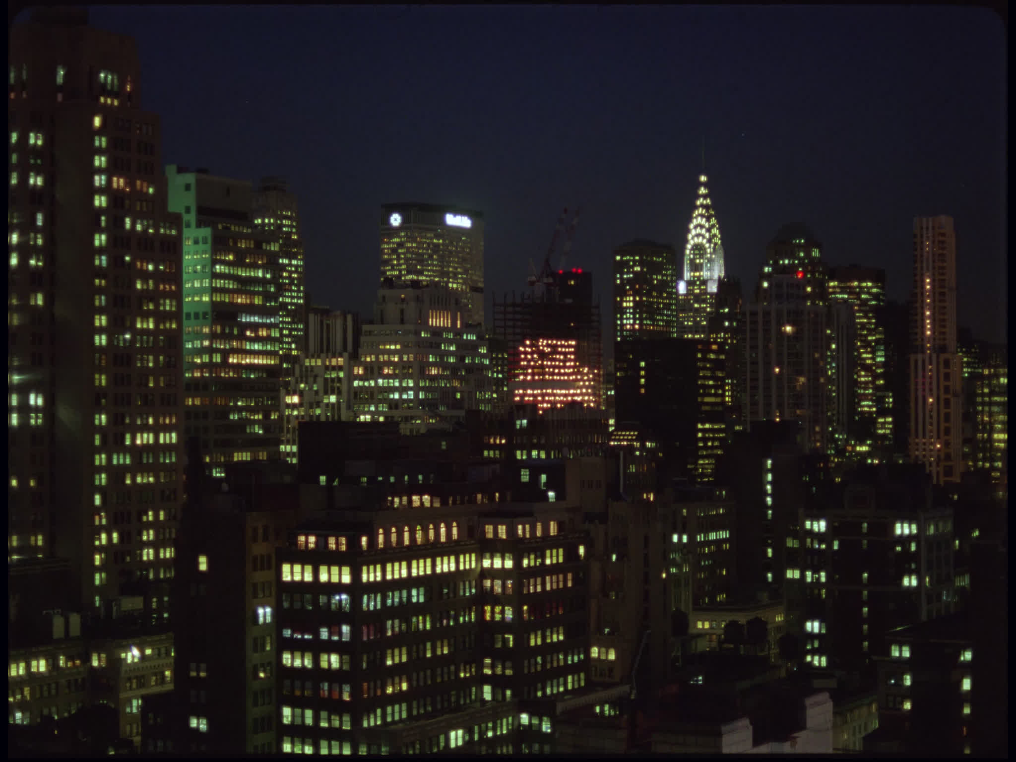 New York City Skyline at Night