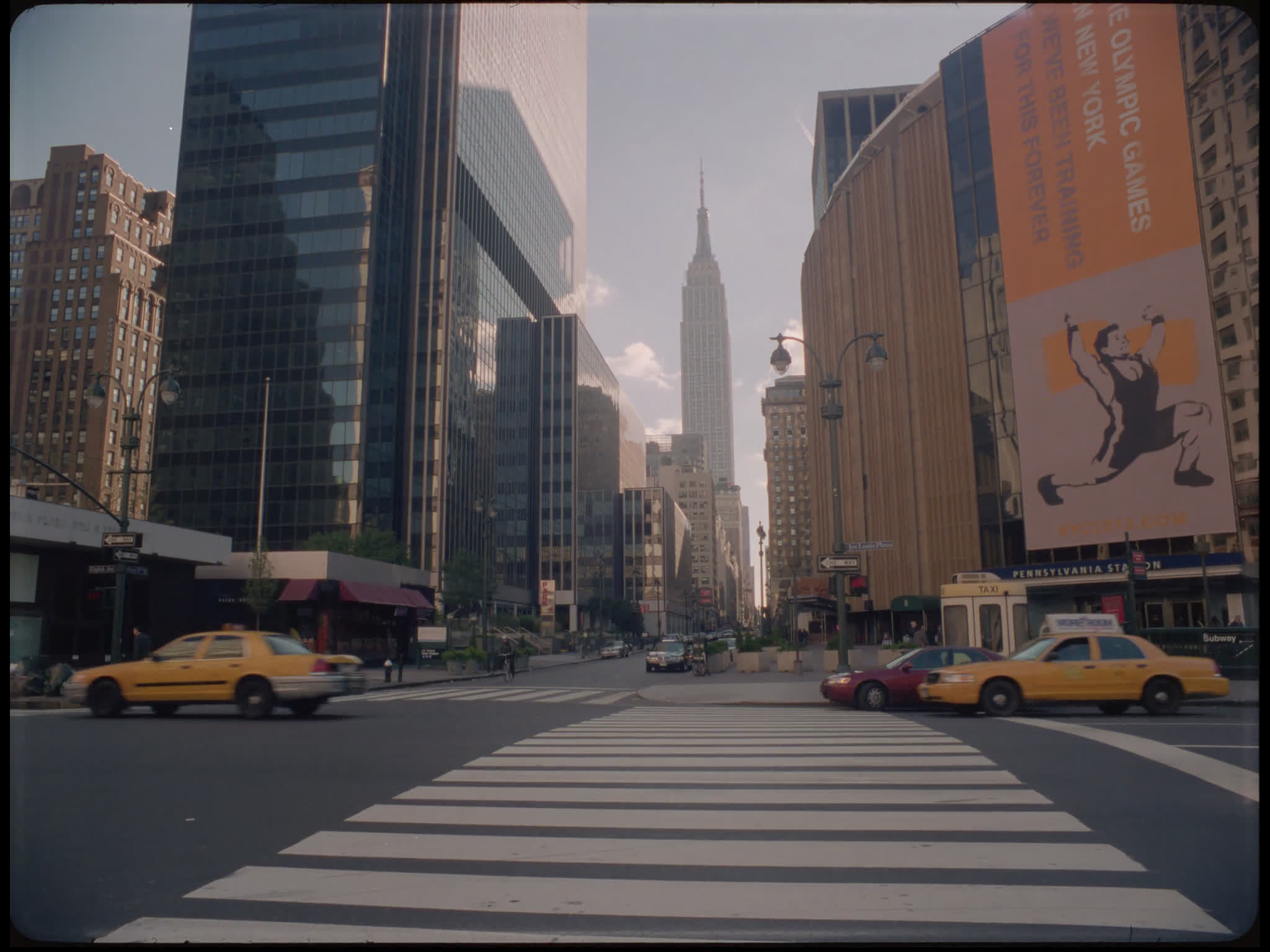 Madison Square Garden and the Empire State Building