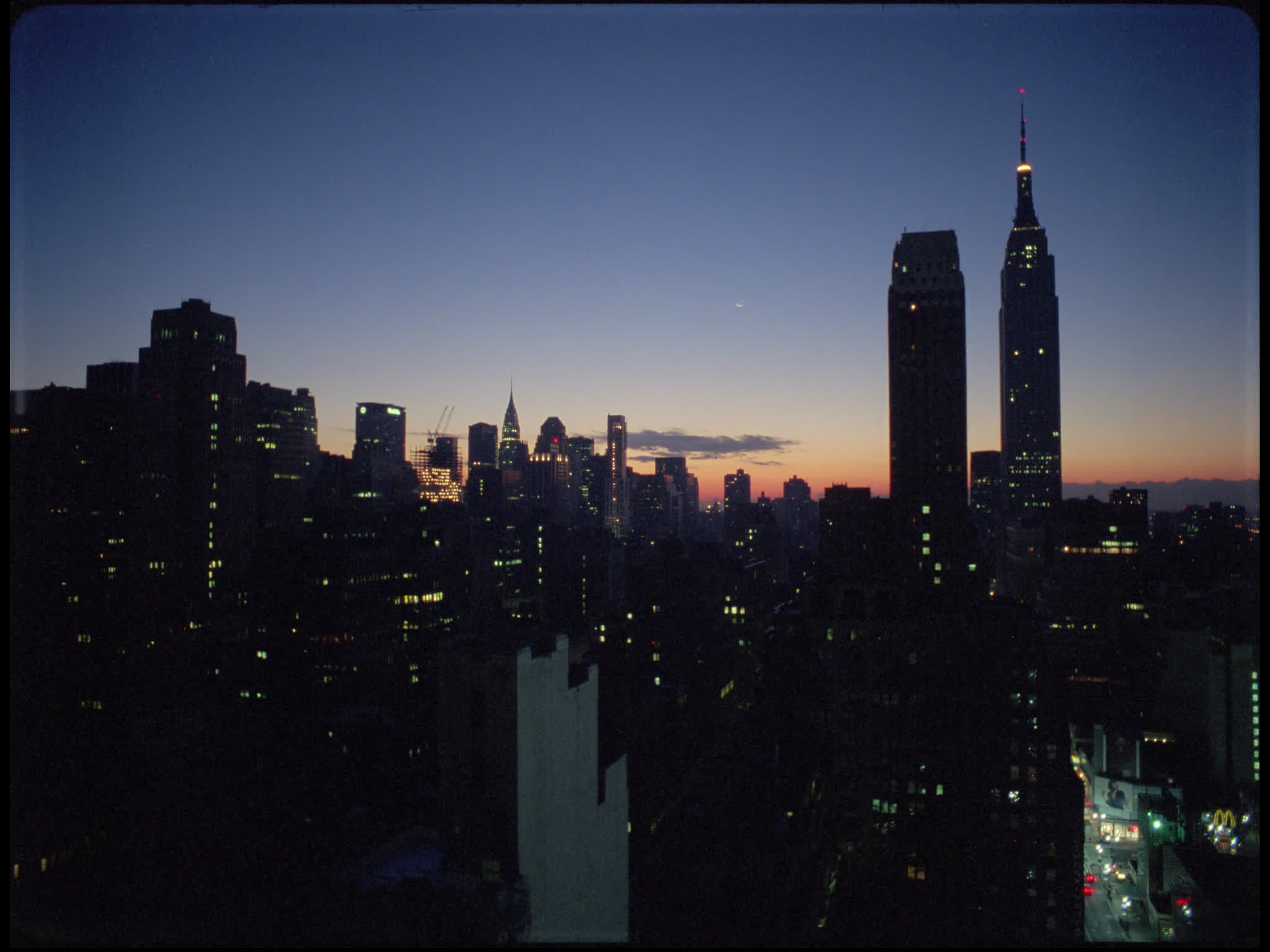 New York City Skyline at Night