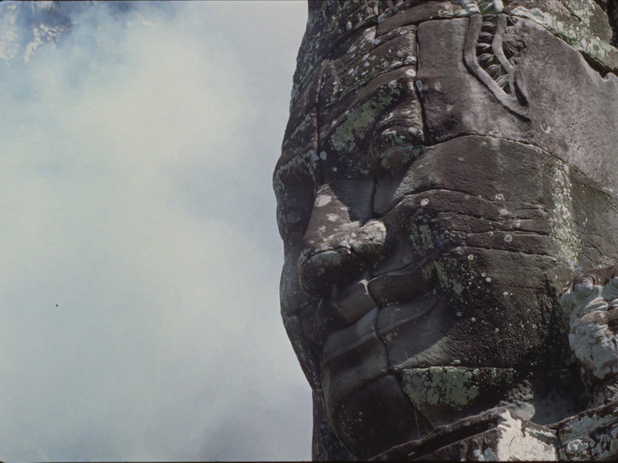Khmer Heads at Bayon Temple