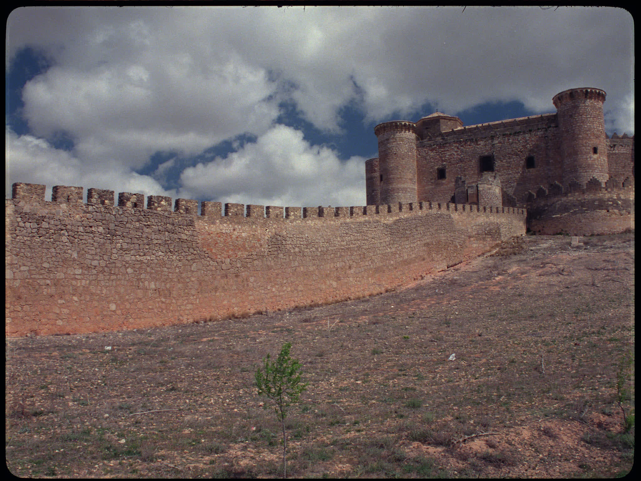 Castle of Belmonte Wall