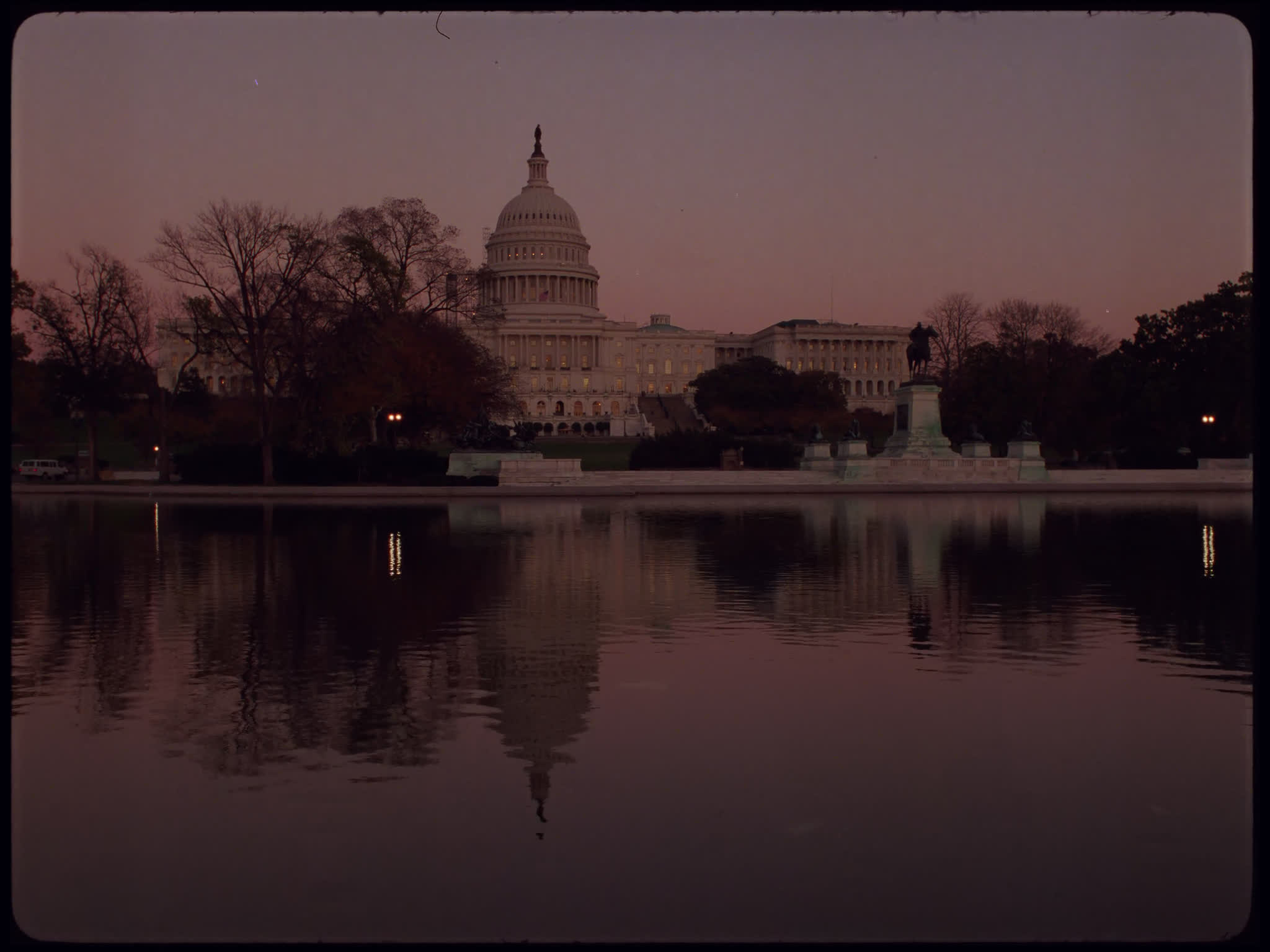 Capitol Hill at Sunset