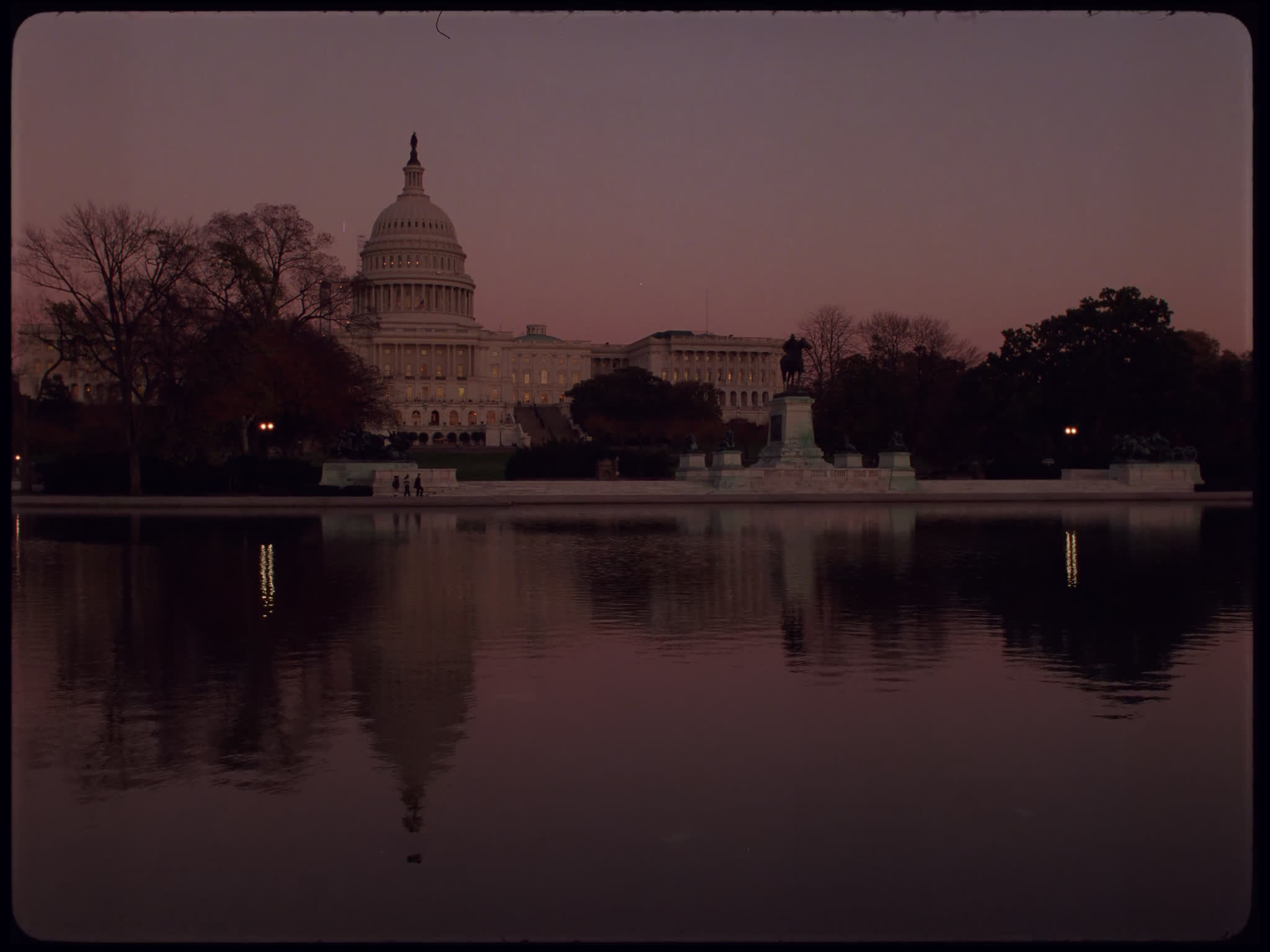 Capitol Hill at Sunset