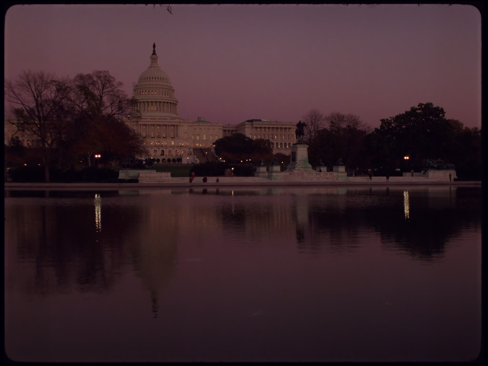 Capitol Hill at Sunset
