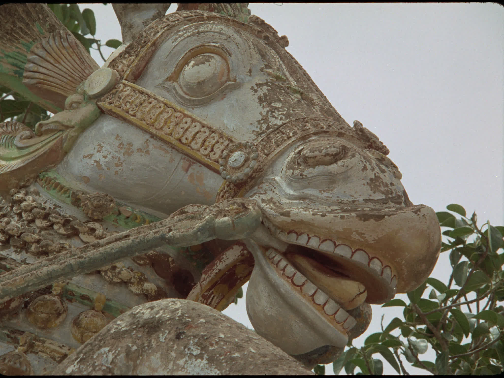 Close Up of Horse Statue