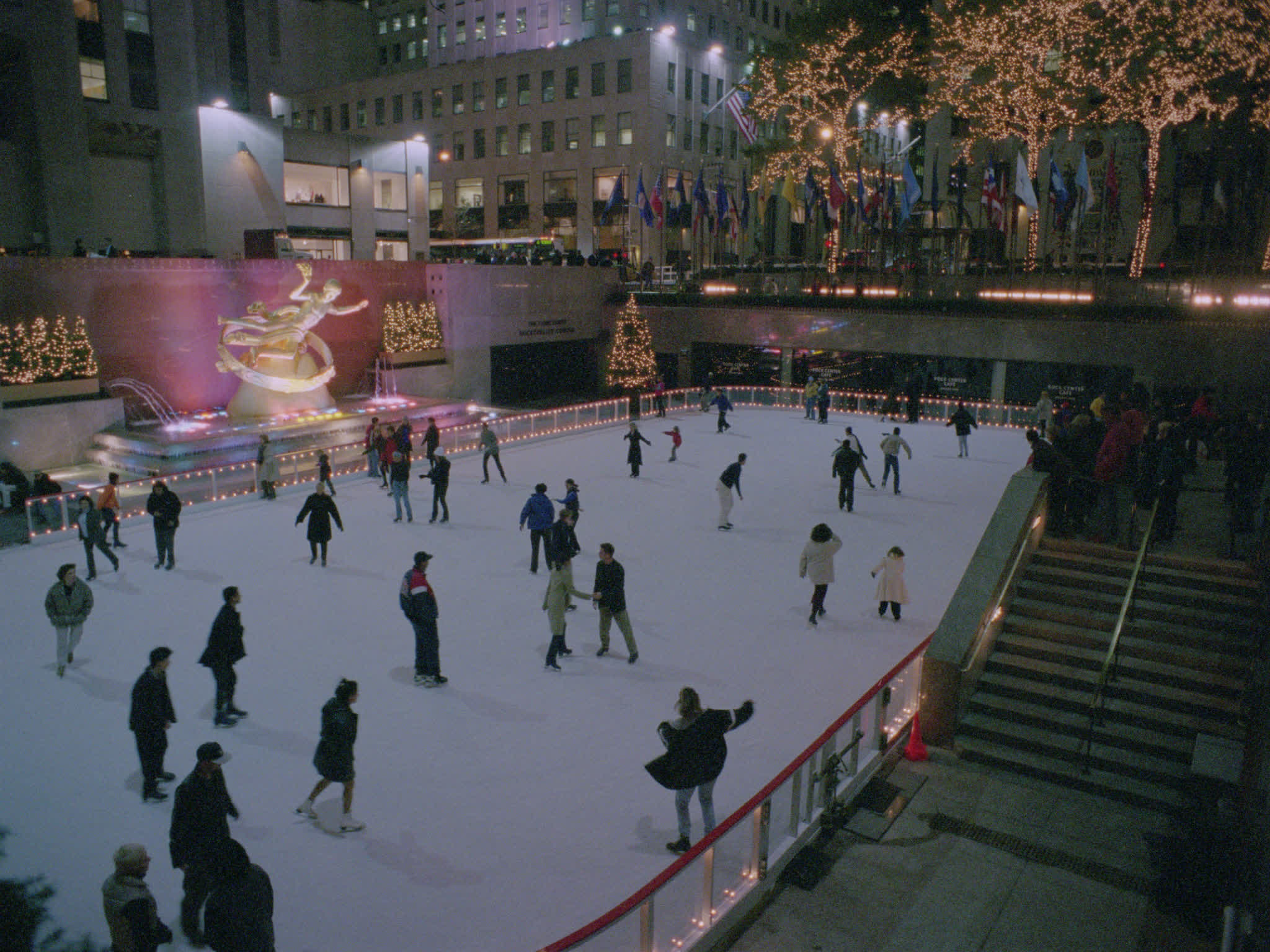 Ice Skating at Rockefeller Centre