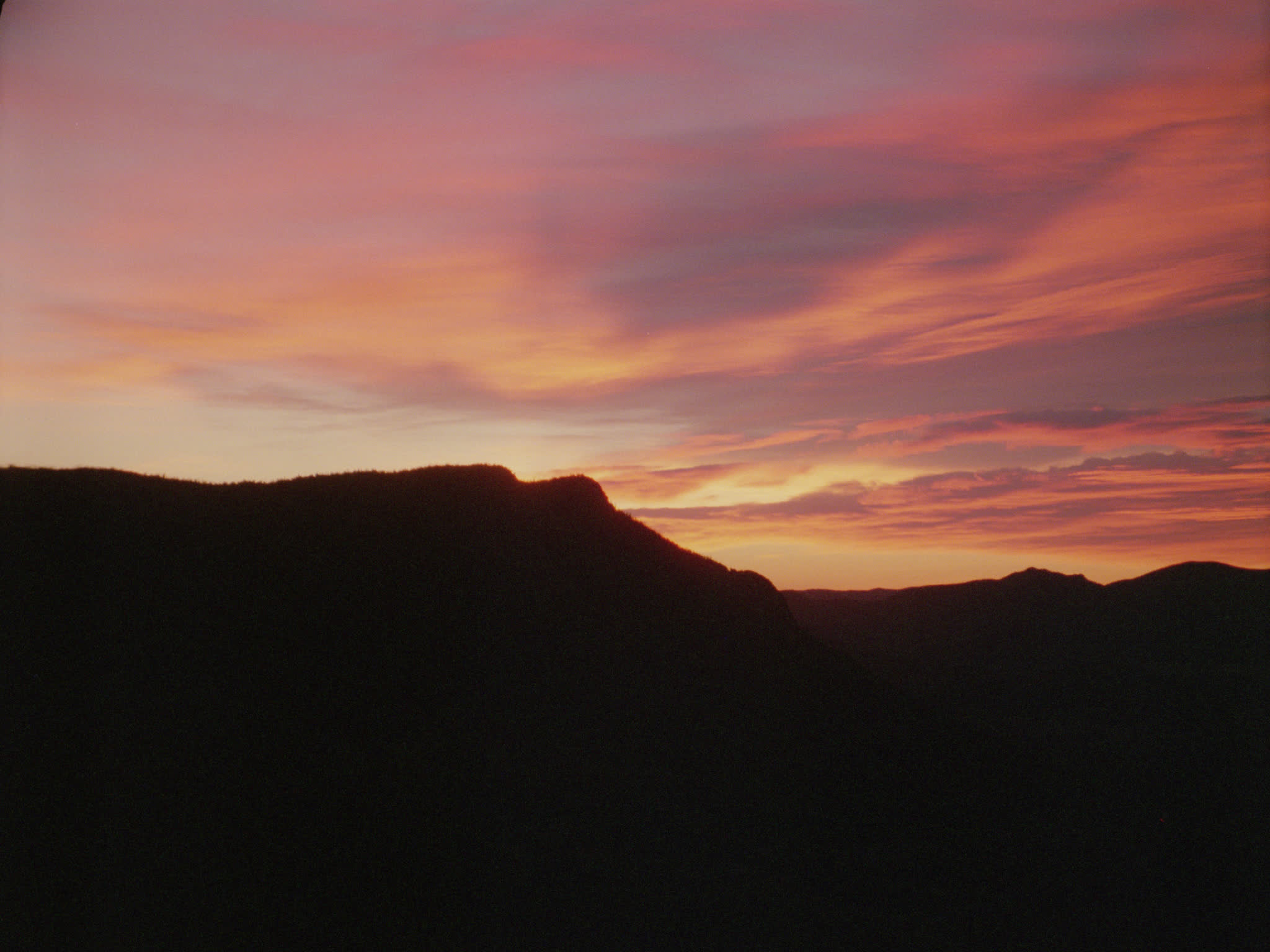 Rocky Mountains at Sunrise