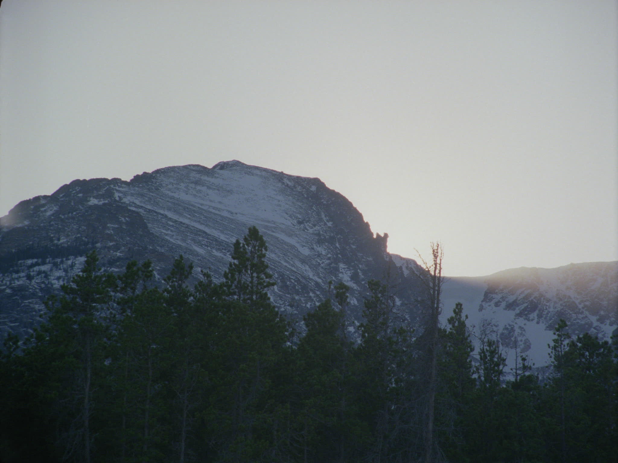 Rocky Mountains at Dawn