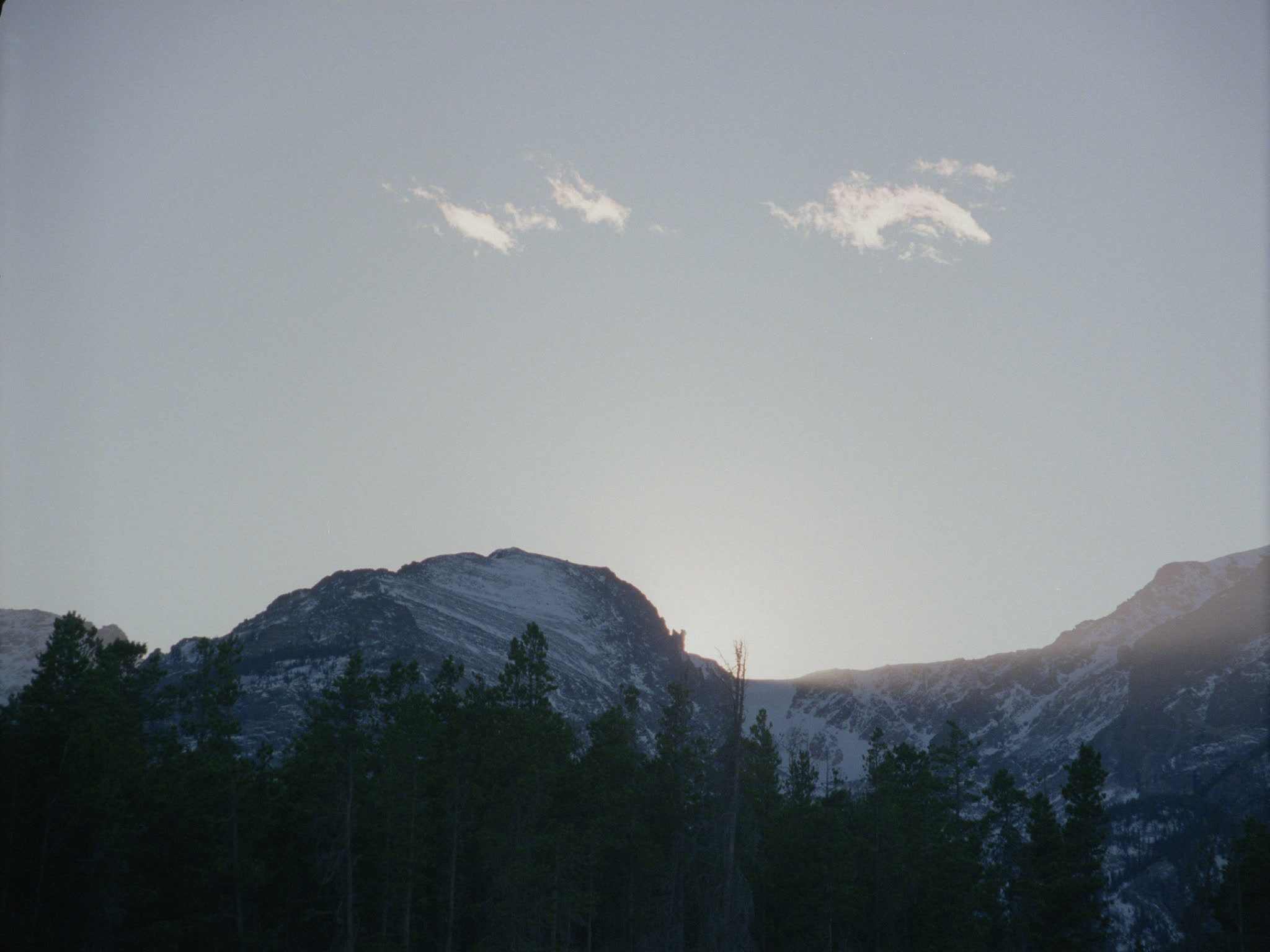 Rocky Mountains at Dawn