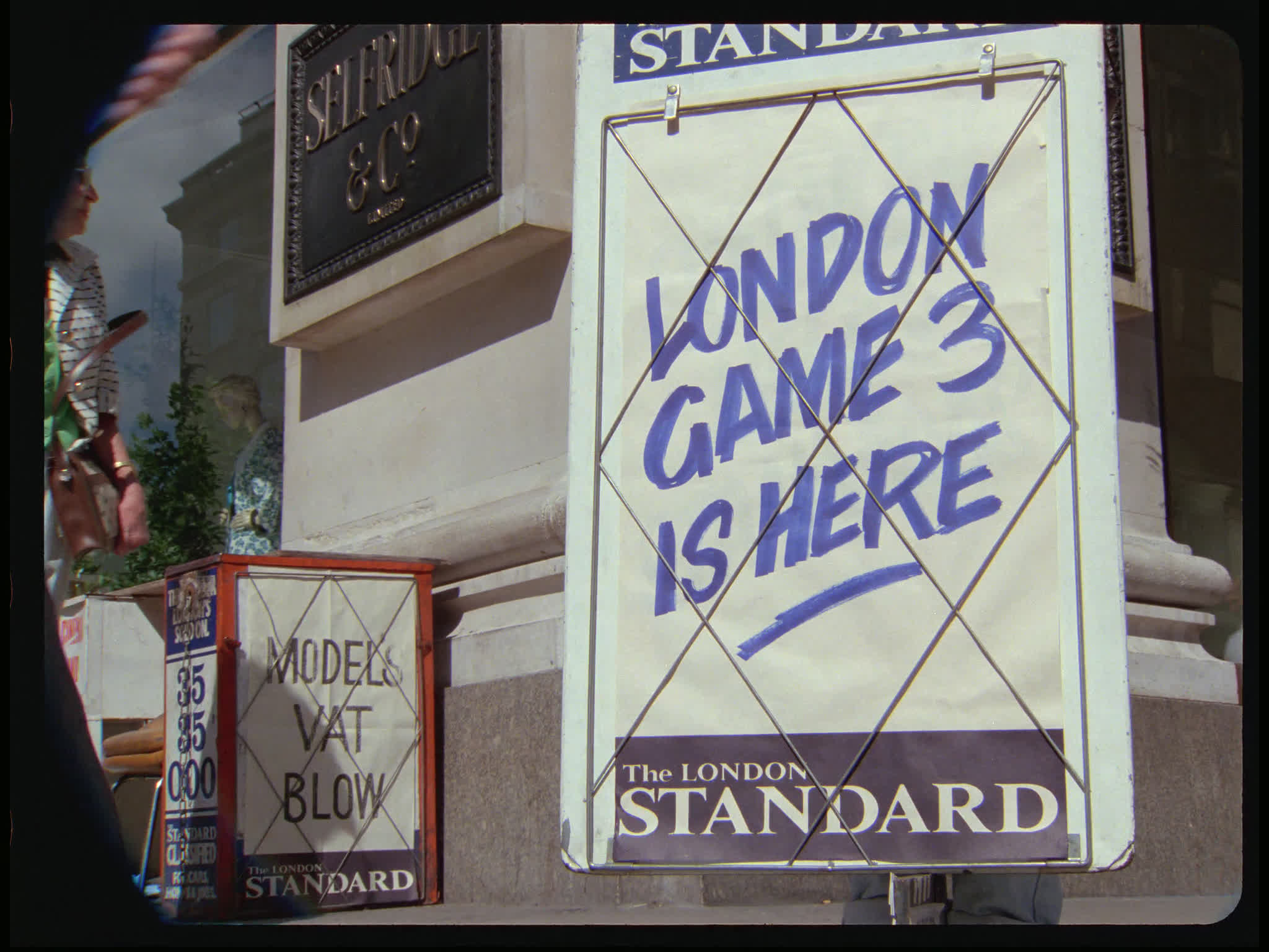 The Evening Standard Advert