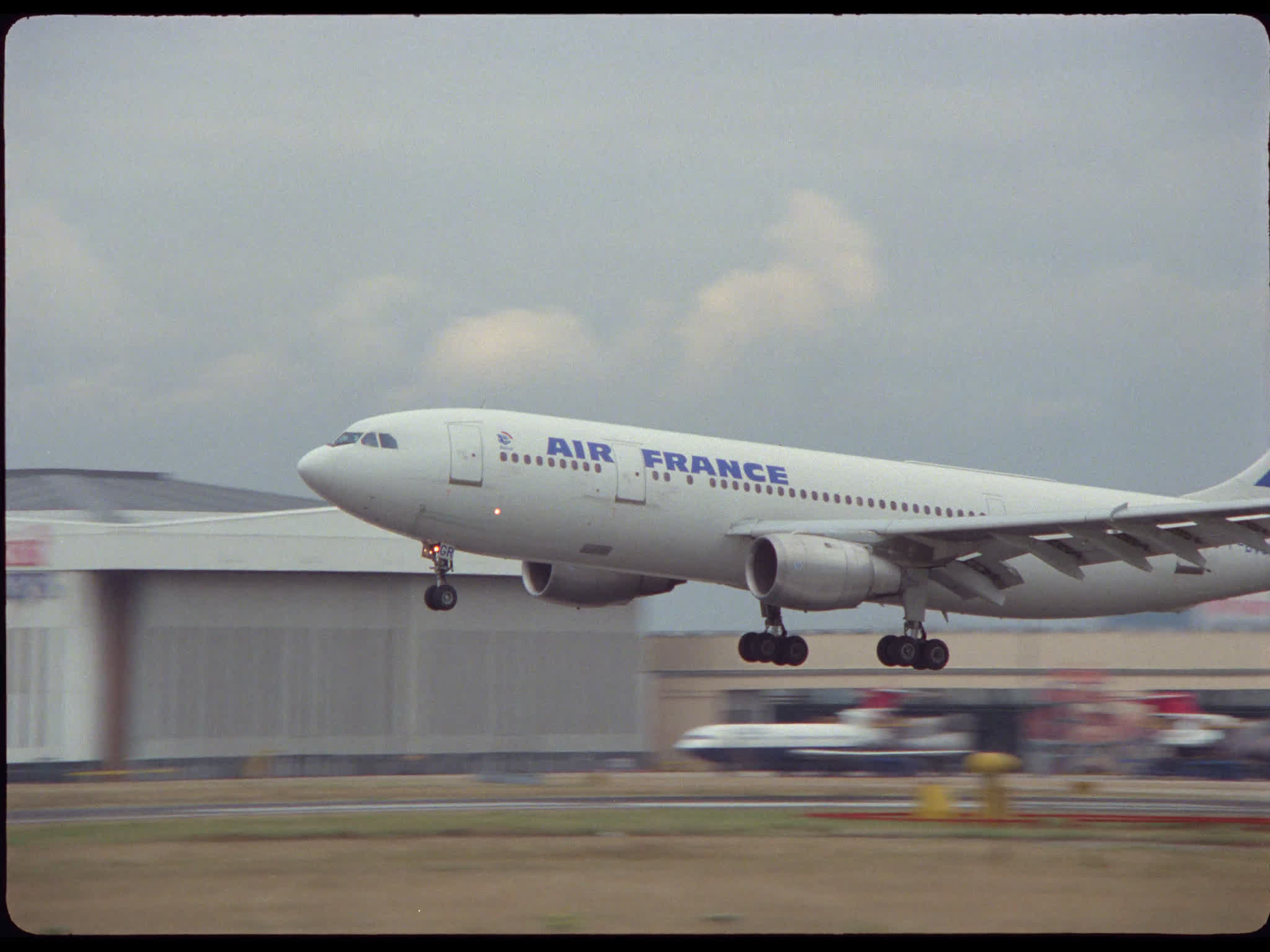 Air France Airbus A300 Lands