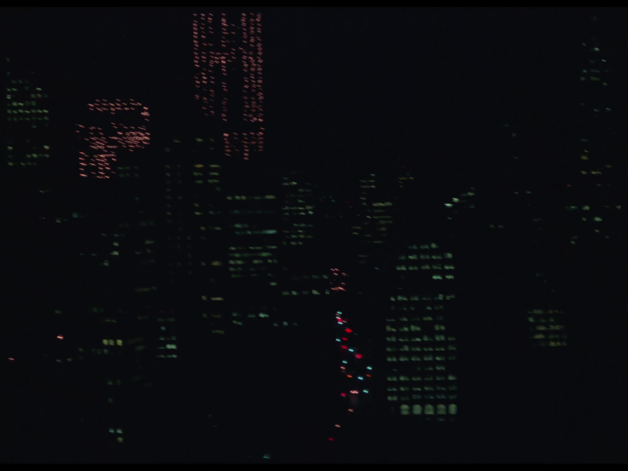 New York City by Helicopter at Night