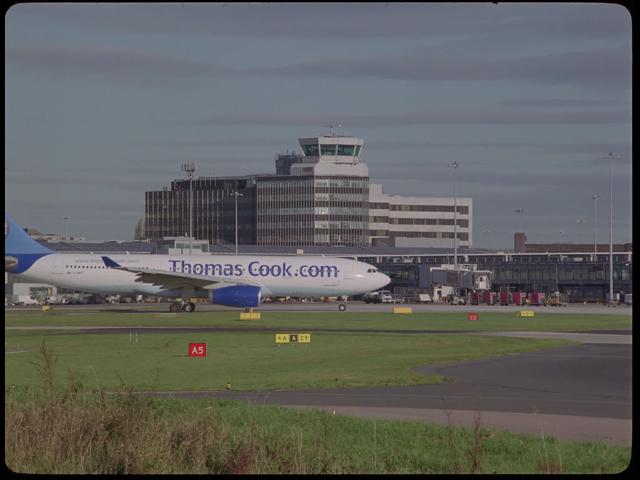 Thomas Cook Airbus A330 Taxiing