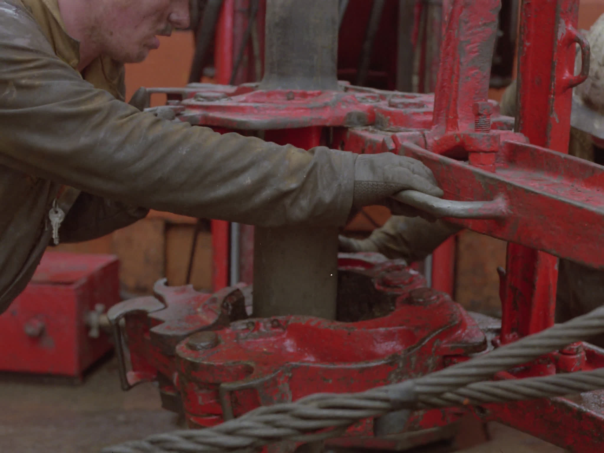 North Sea Oil Rig Activity