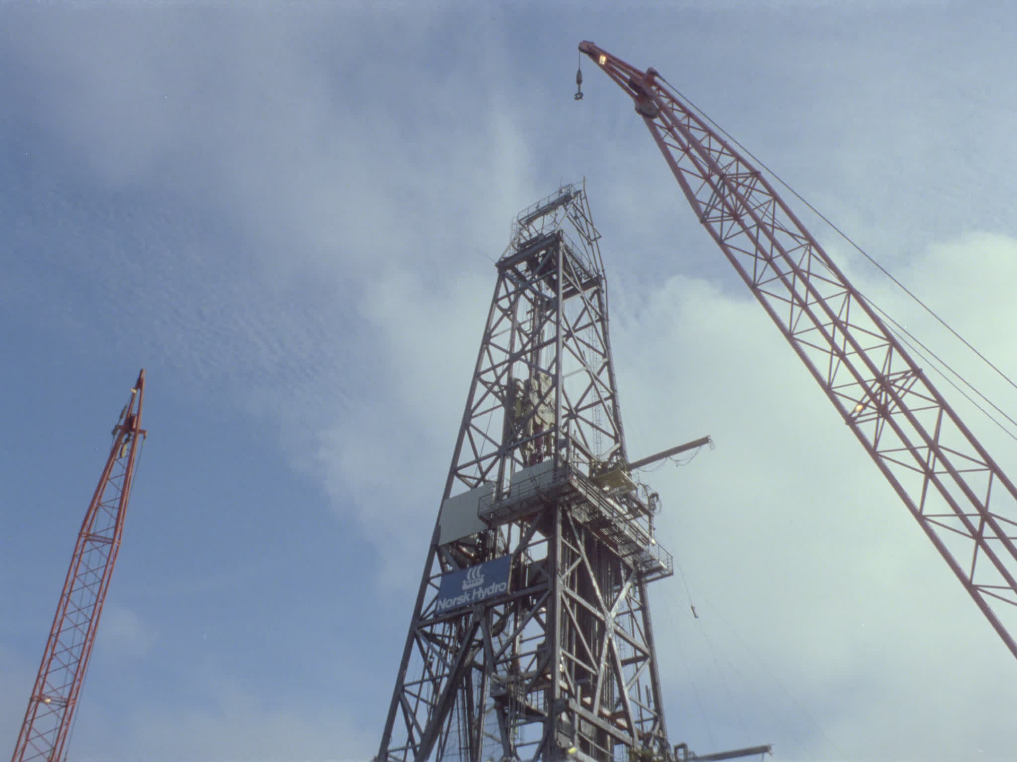 North Sea Oil Rig