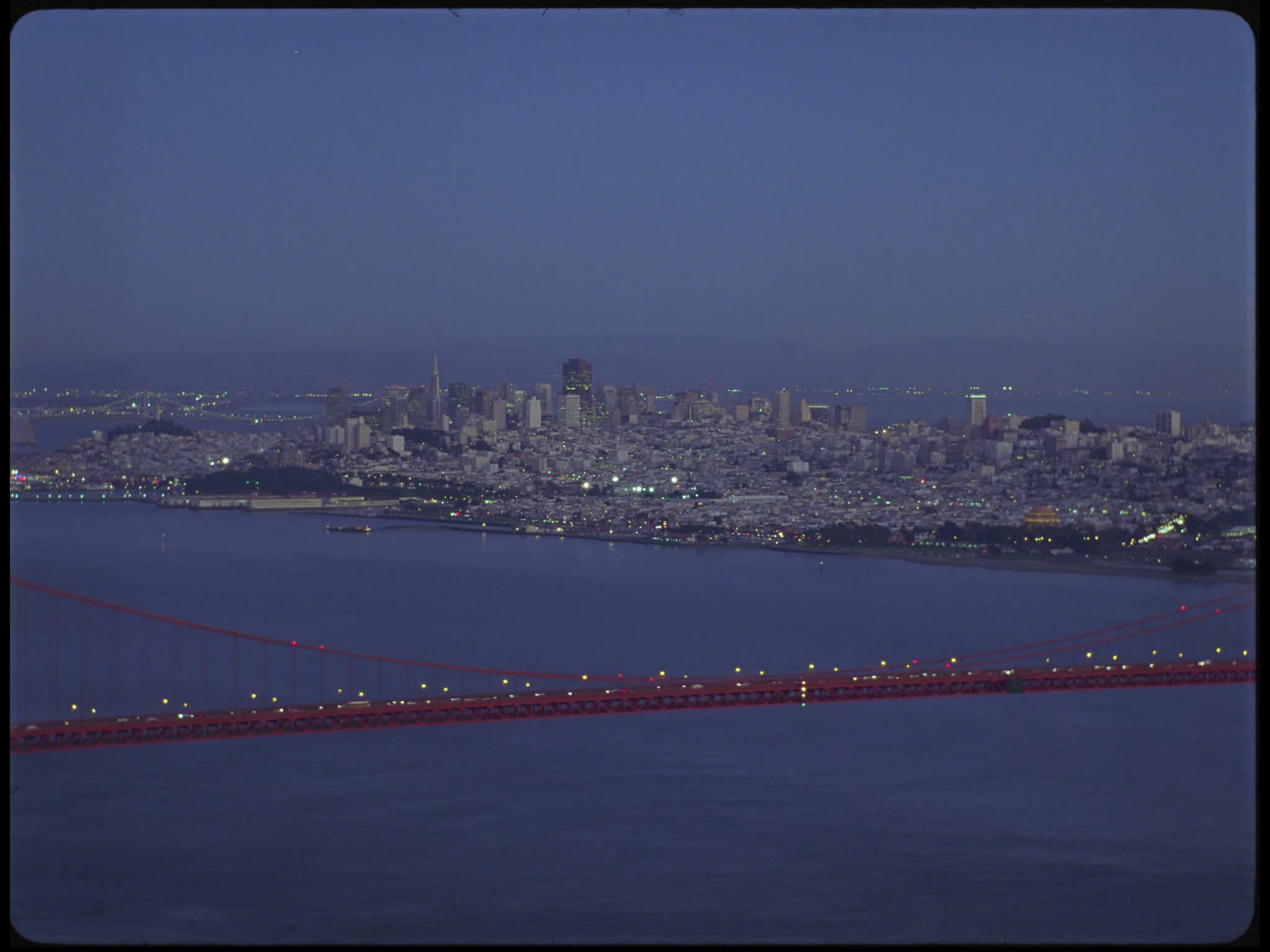 Golden Gate Bridge in the Evening