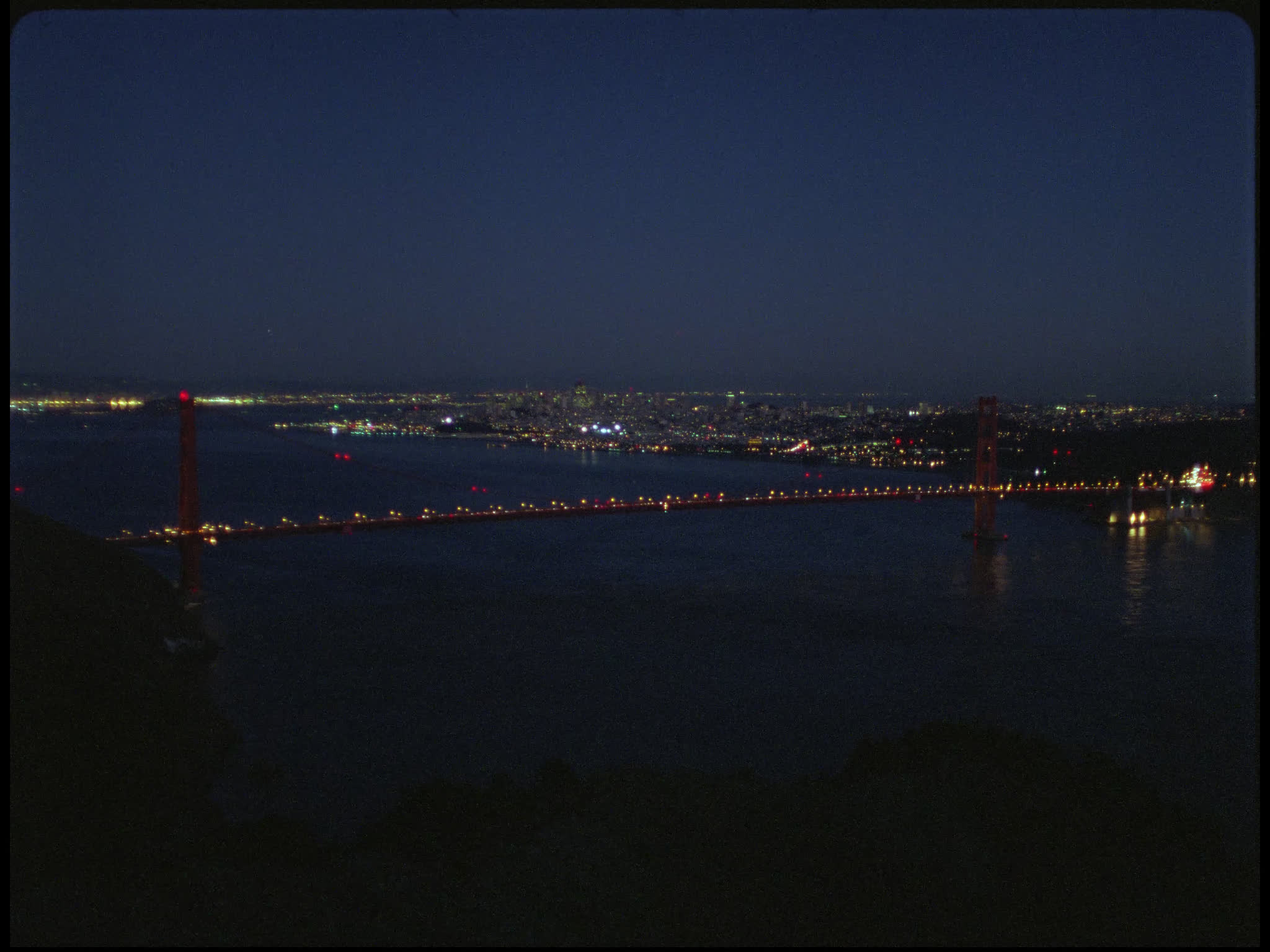 Golden Gate Bridge in the Evening