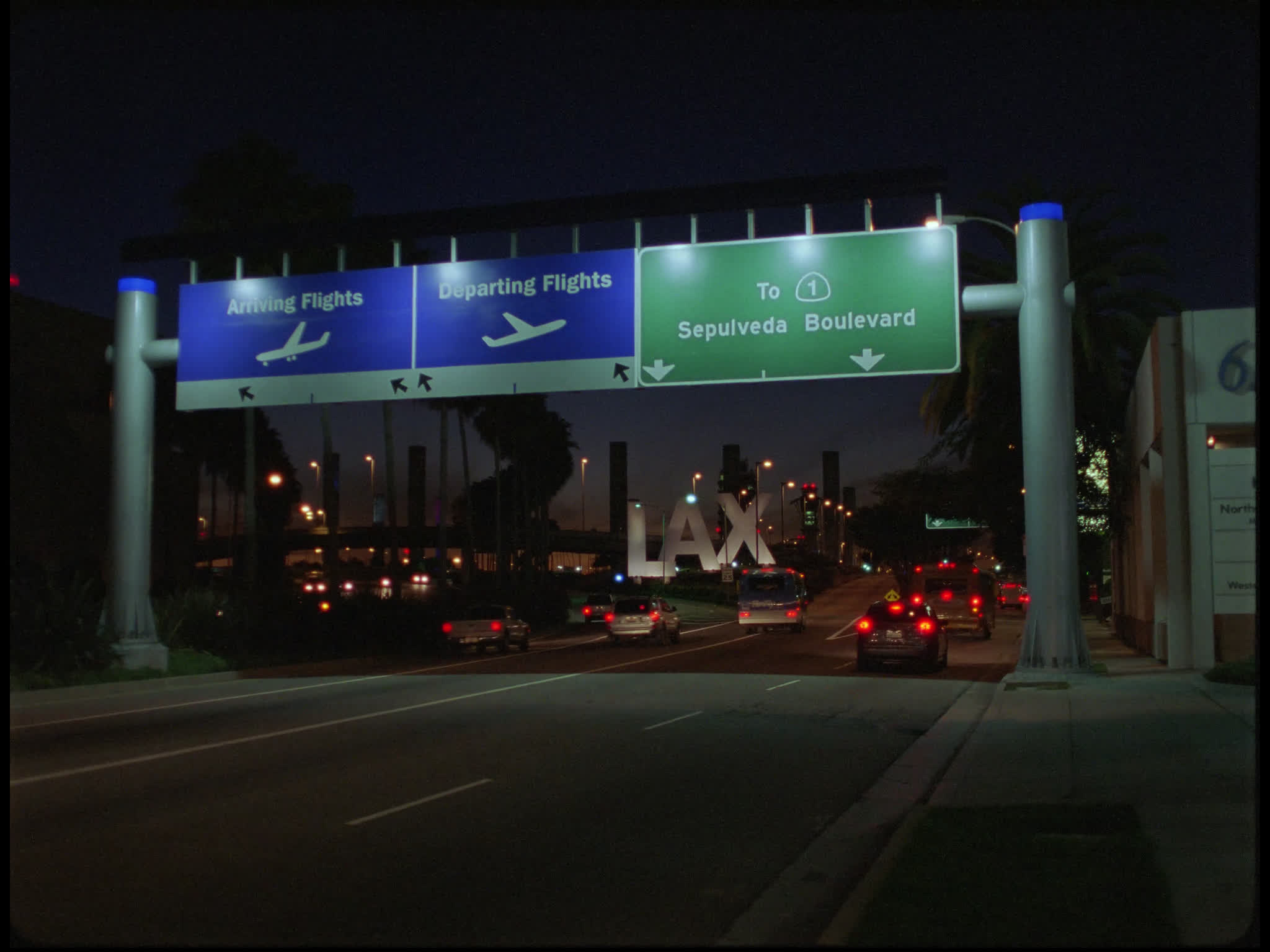 LAX Entrance