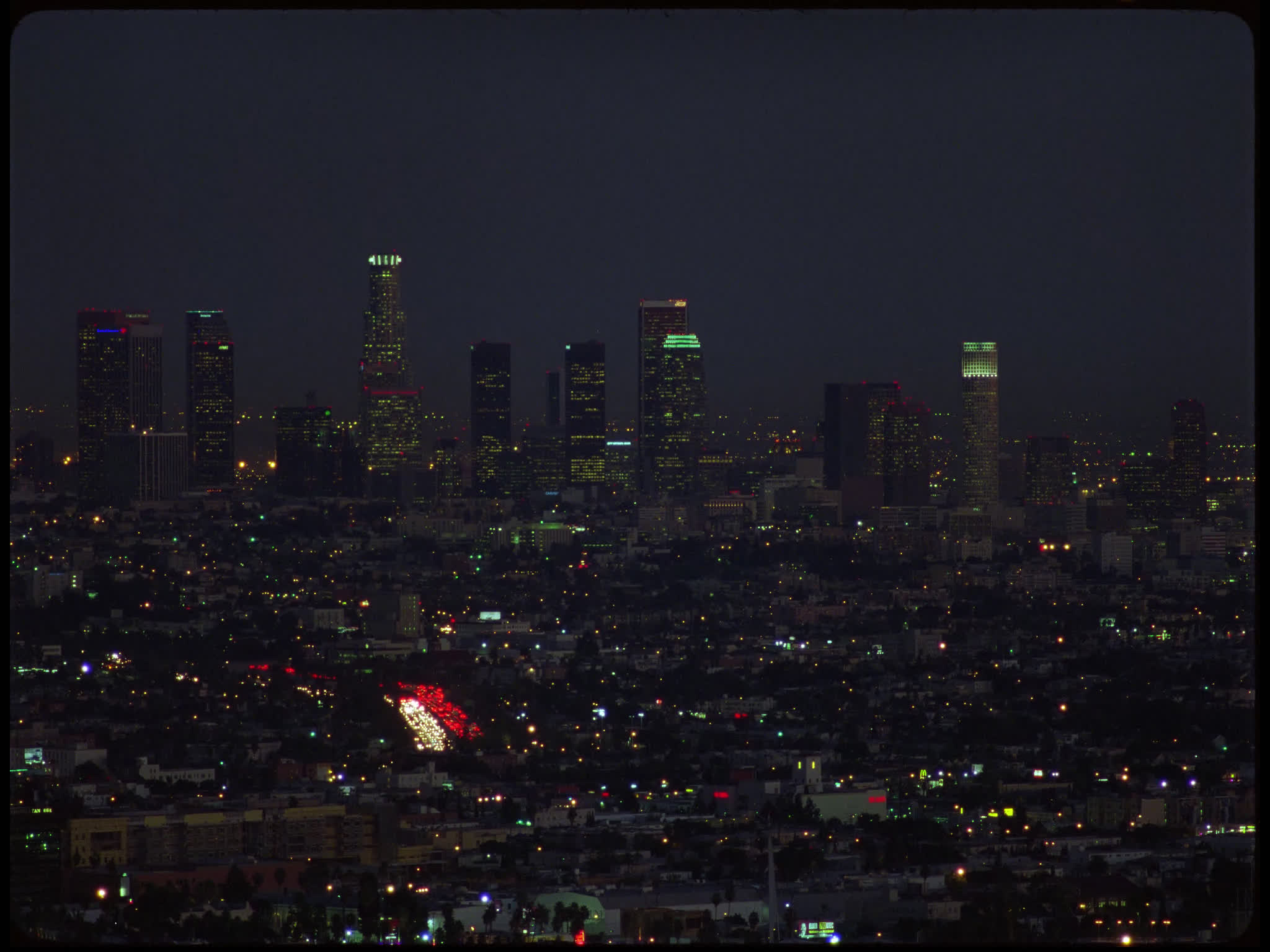 Los Angeles Skyline at Night