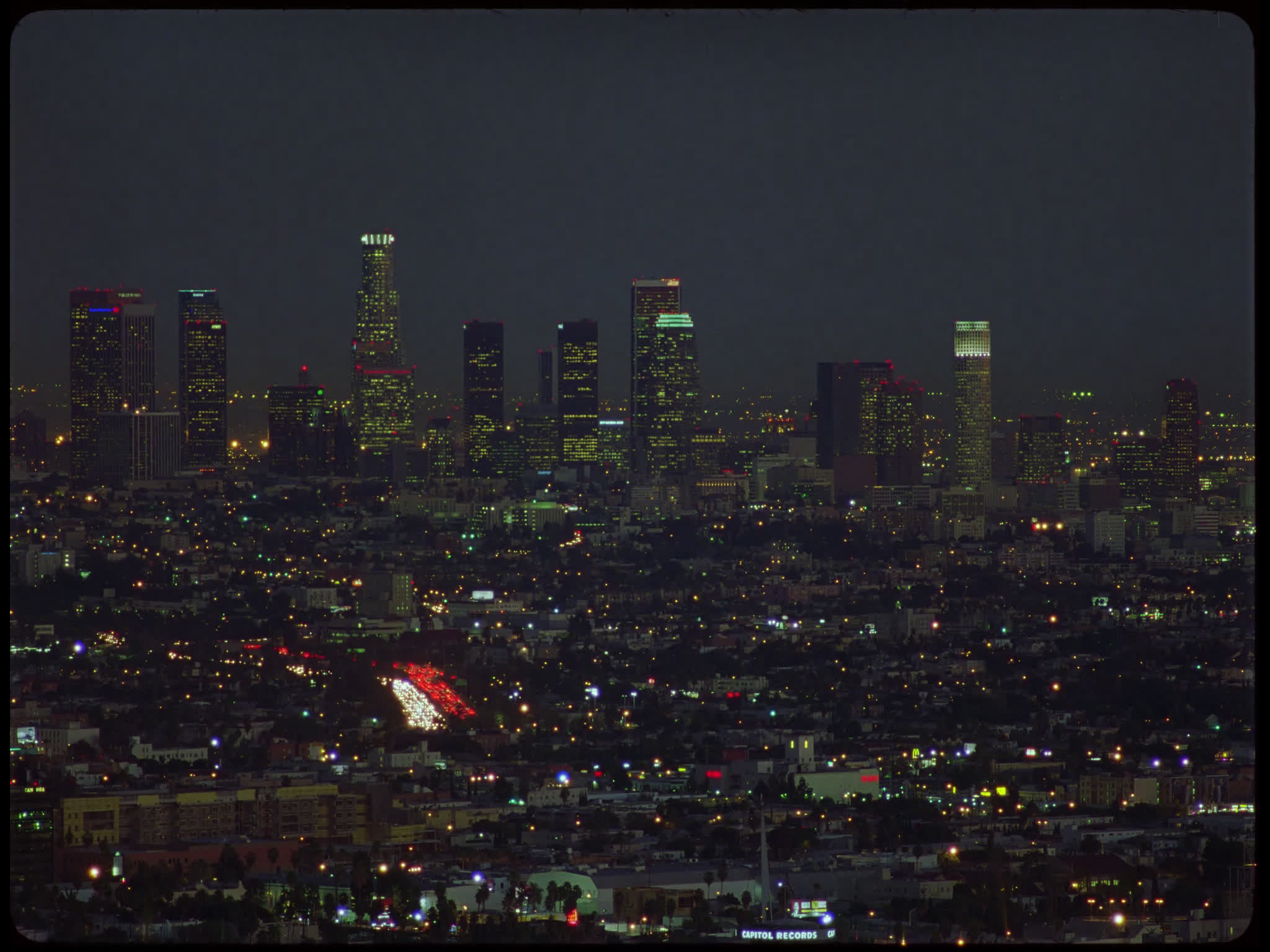 Los Angeles Skyline at Night