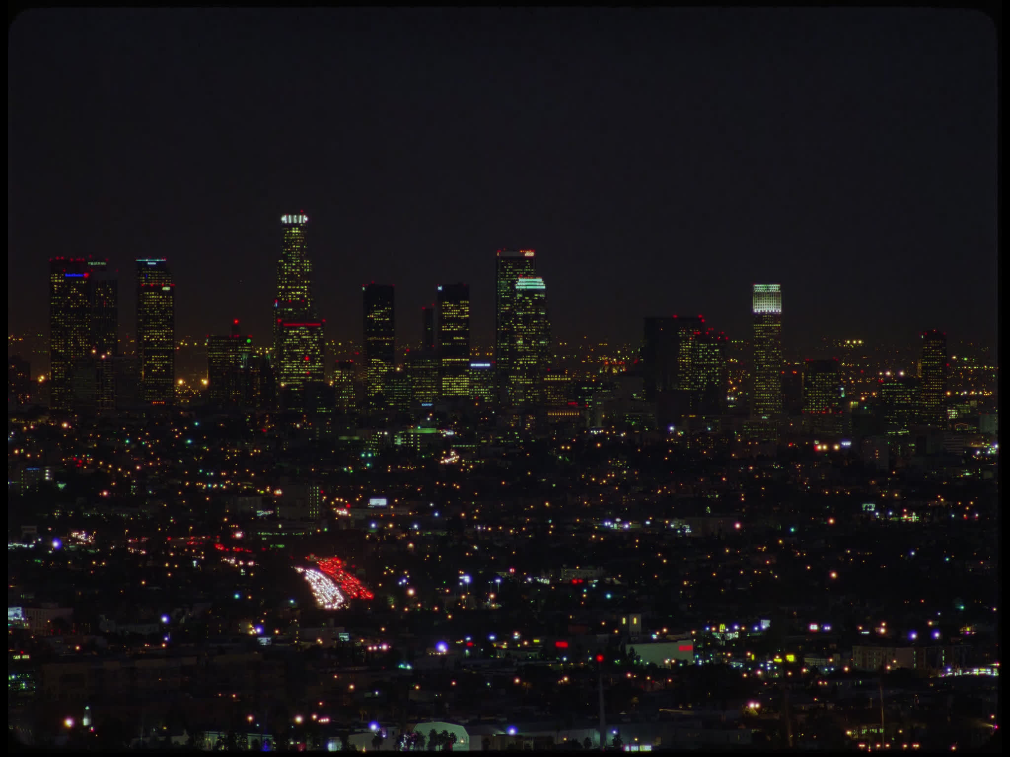 Los Angeles Skyline at Night