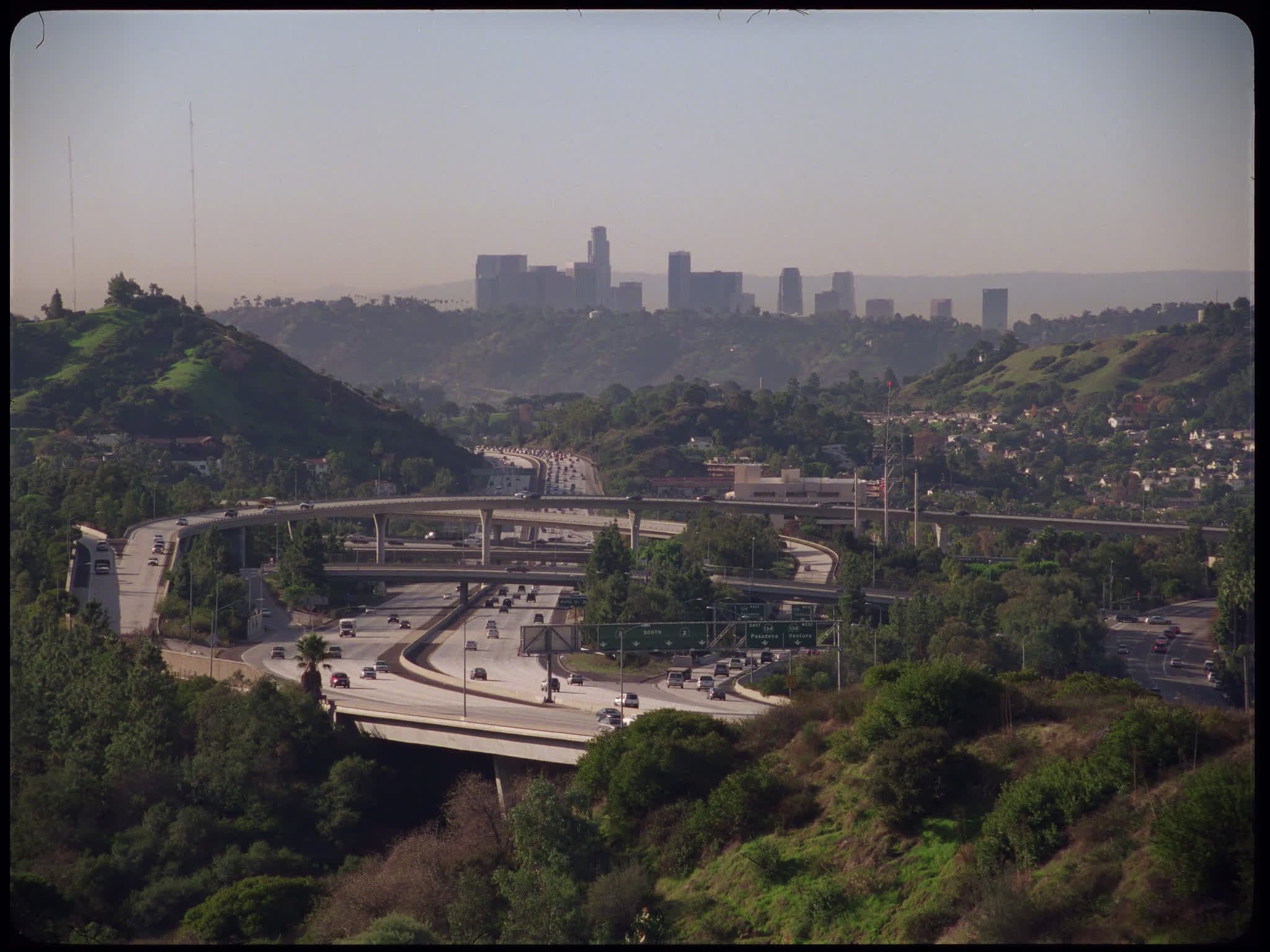 Glendale Freeway and Los Angeles